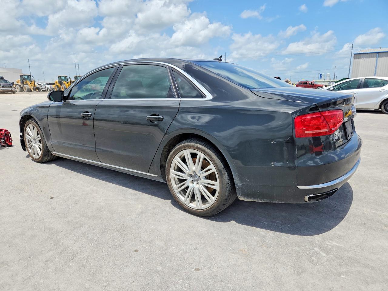 2014 Audi A8 L Quattro Black vin: WAUR2AFD7EN006791