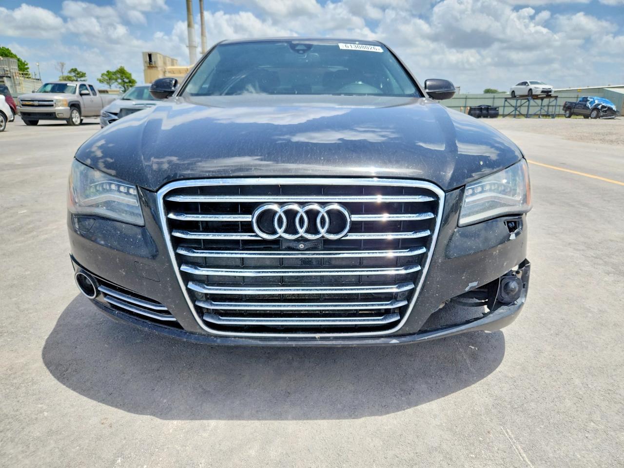 2014 Audi A8 L Quattro Black vin: WAUR2AFD7EN006791