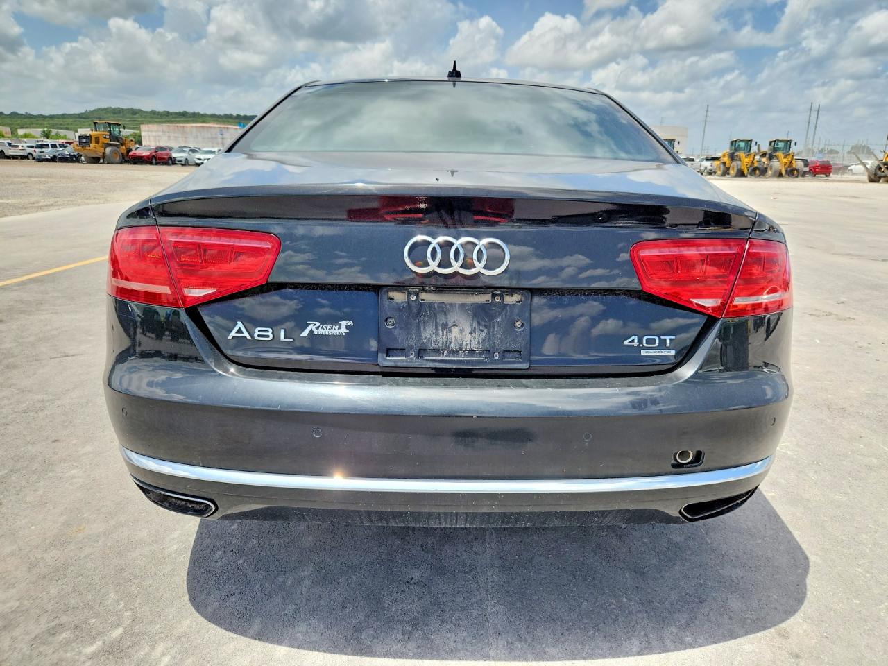 2014 Audi A8 L Quattro Black vin: WAUR2AFD7EN006791