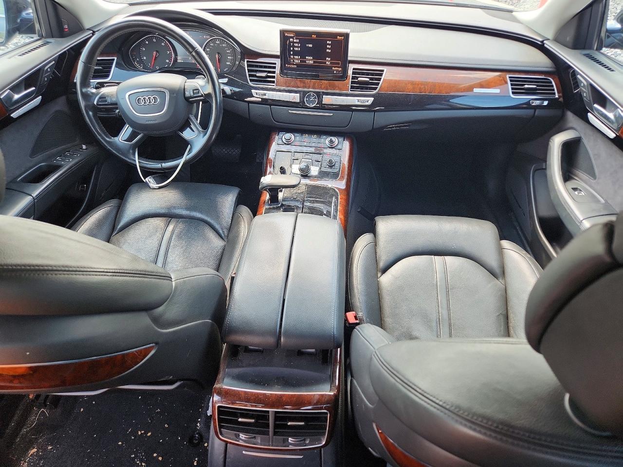 2014 Audi A8 L Quattro Blue vin: WAUR2AFD8EN003222