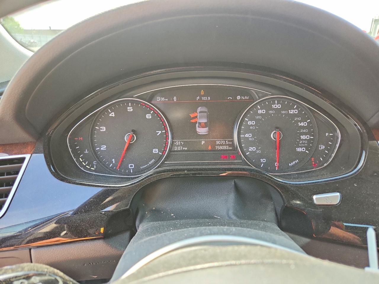 2014 Audi A8 L Quattro Blue vin: WAUR2AFD8EN003222