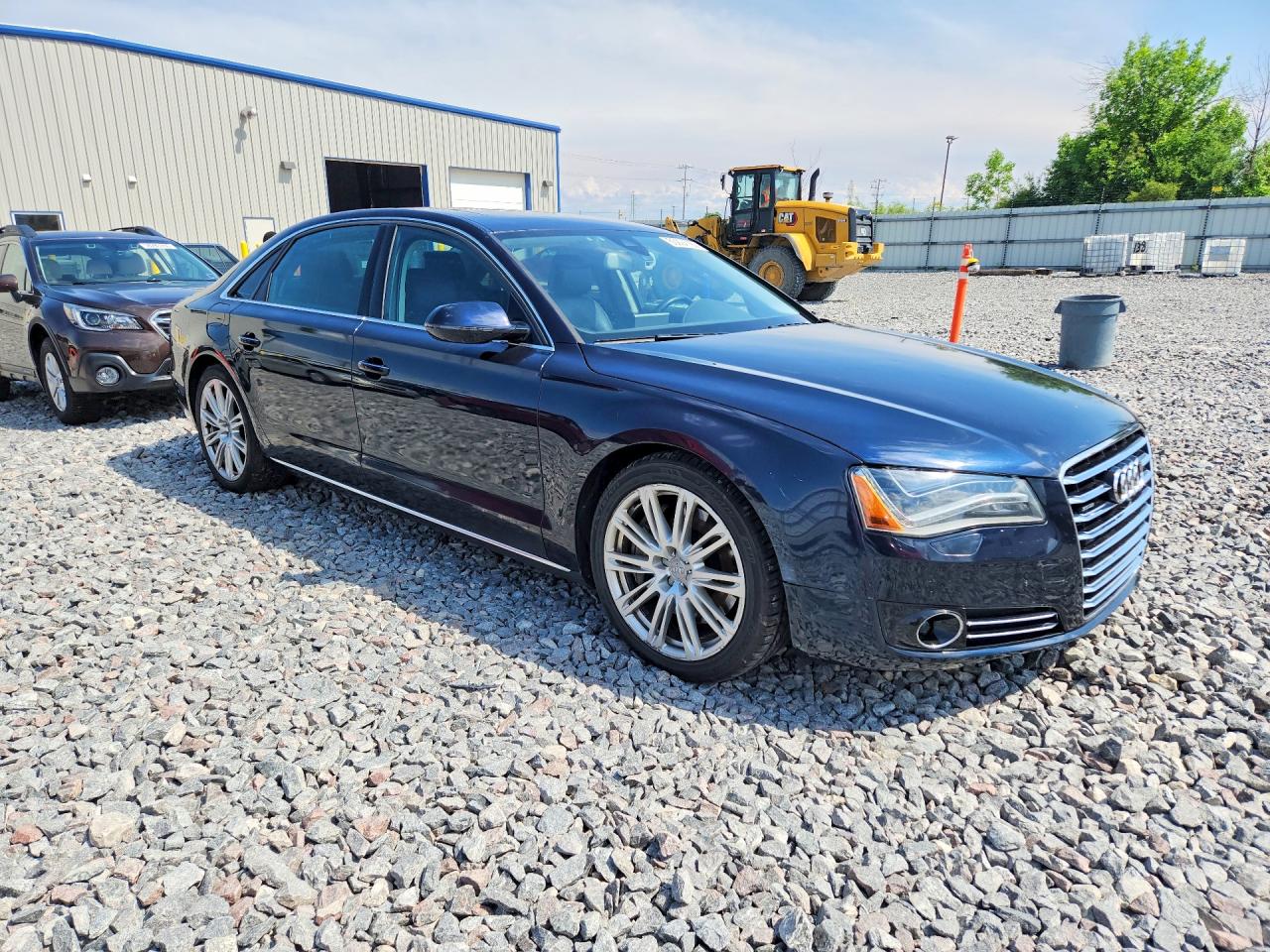 2014 Audi A8 L Quattro Blue vin: WAUR2AFD8EN003222