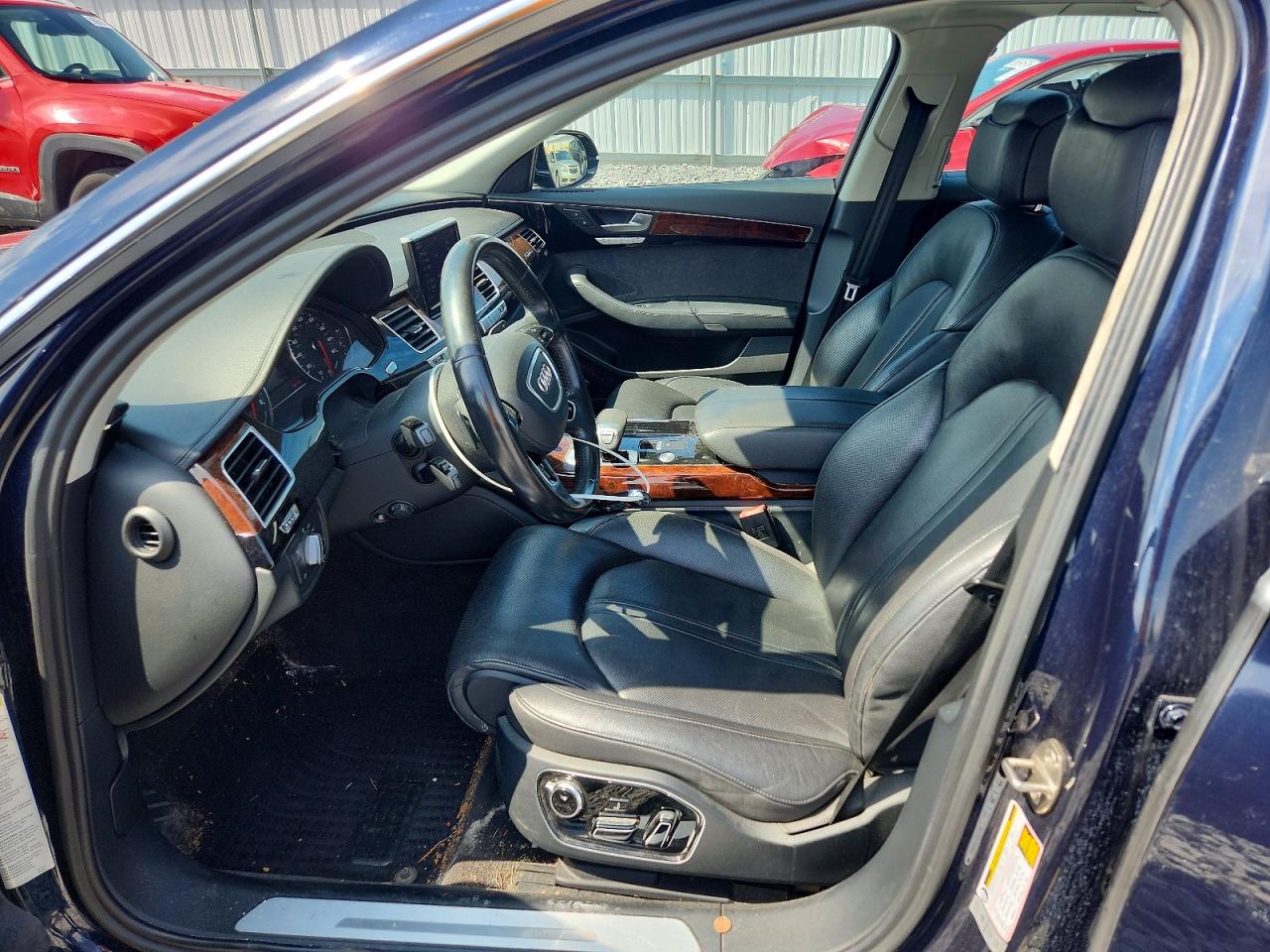 2014 Audi A8 L Quattro Blue vin: WAUR2AFD8EN003222