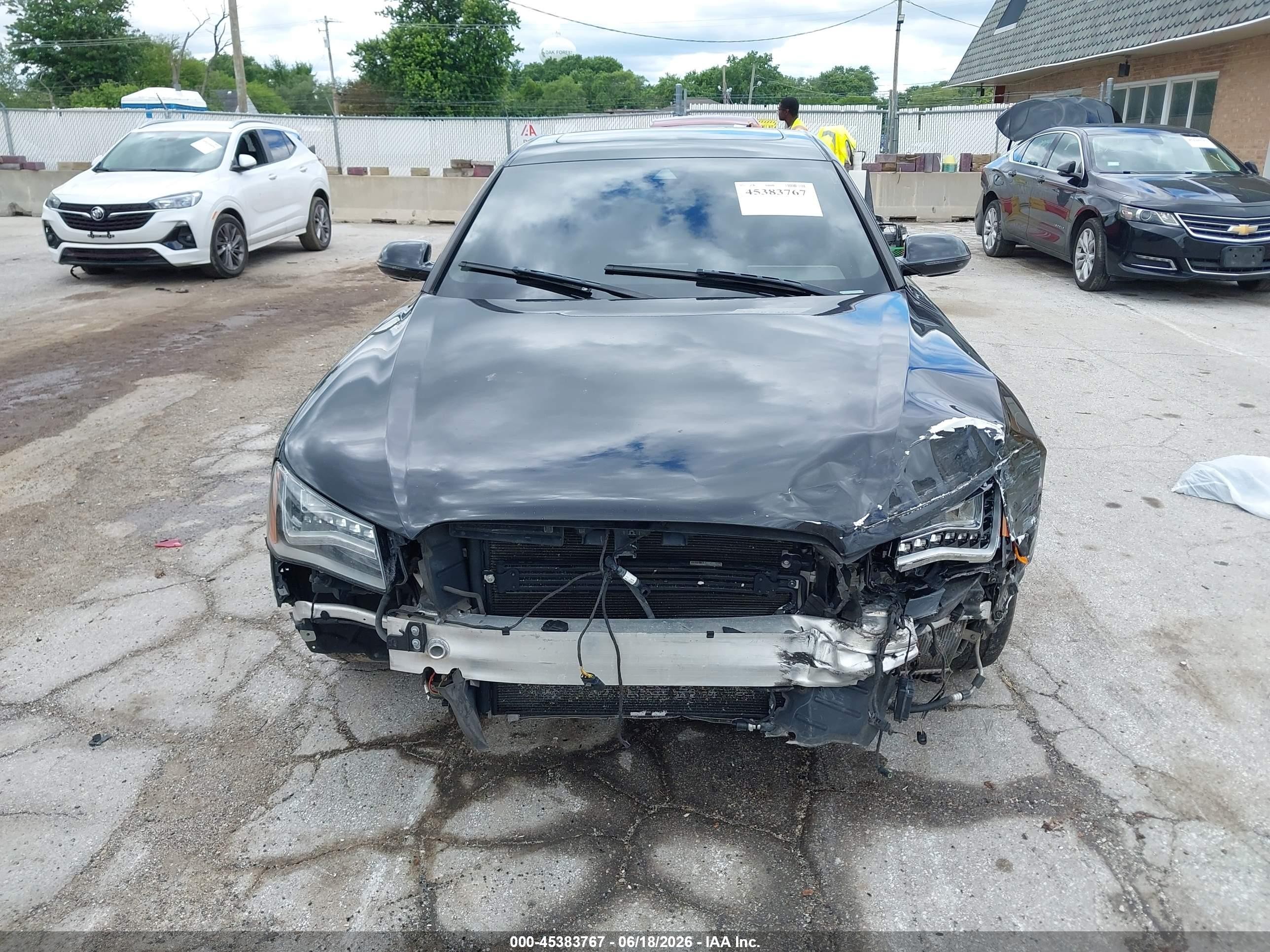 2013 Audi A8 L 4.0t Black vin: WAUR2AFD9DN019217