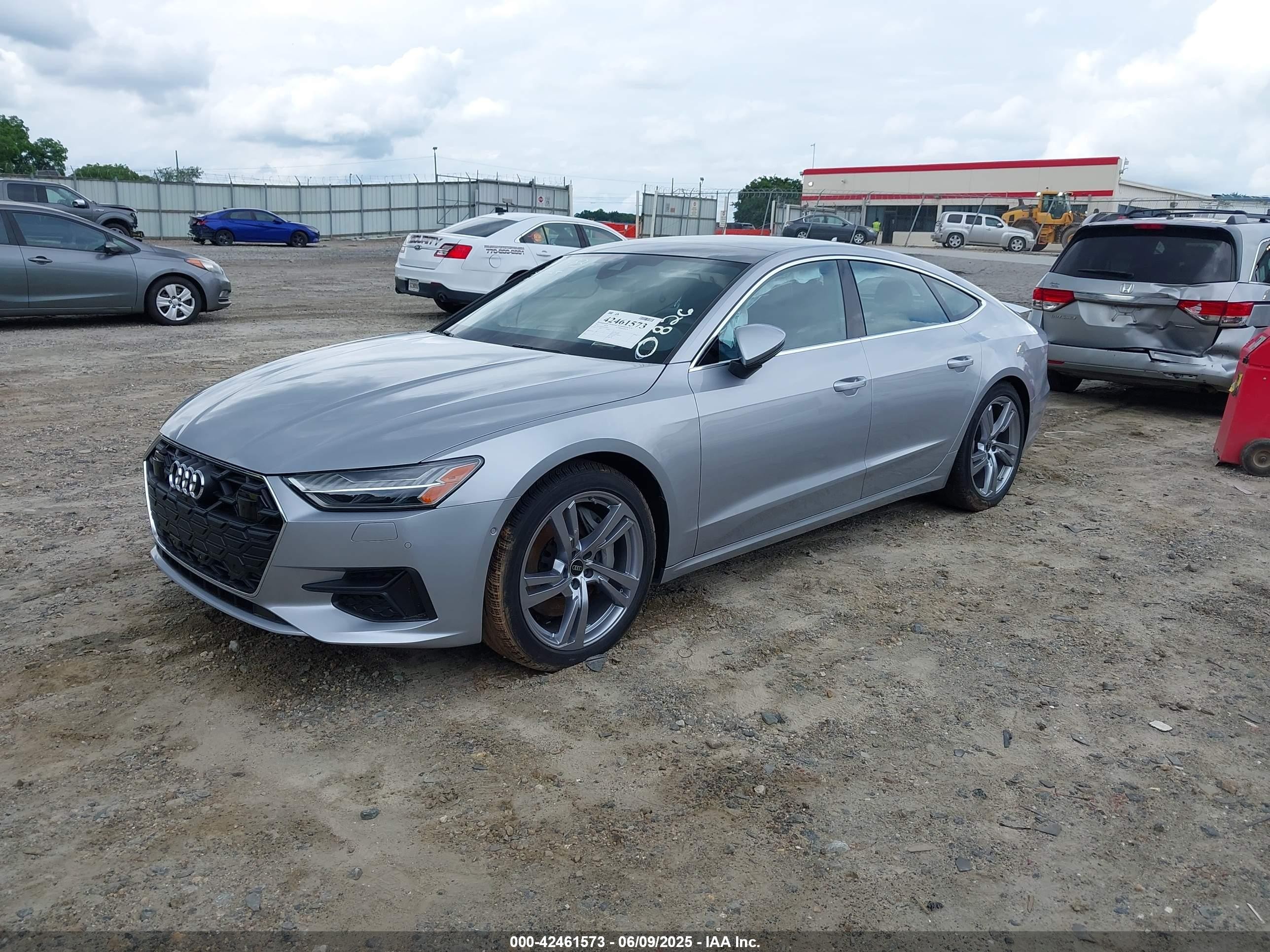 2025 Audi A7 Sportback Premium Plus 55 Tfsi Quattro S Tronic Silver vin: WAUR2BF25SN040826