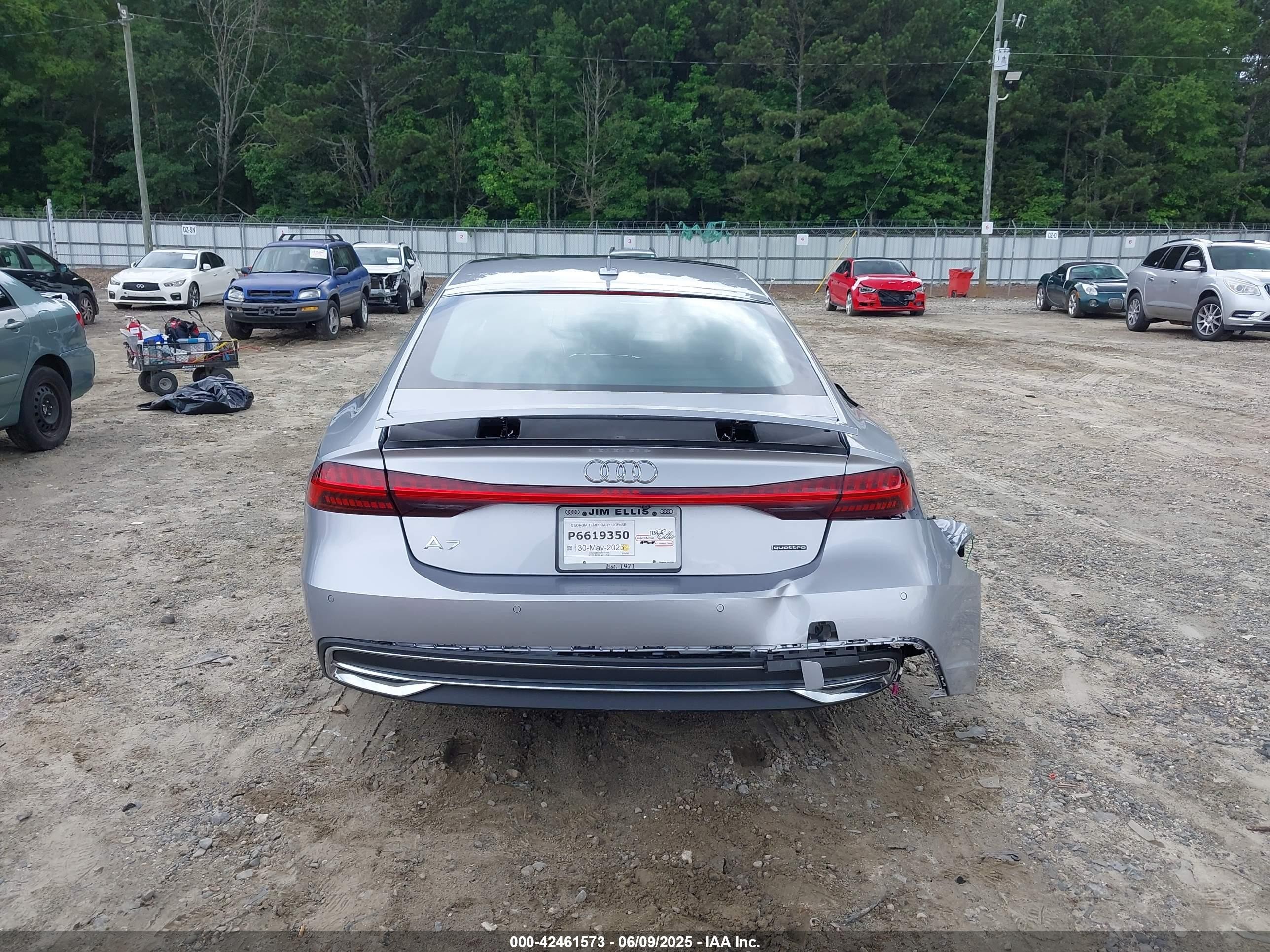 2025 Audi A7 Sportback Premium Plus 55 Tfsi Quattro S Tronic Silver vin: WAUR2BF25SN040826