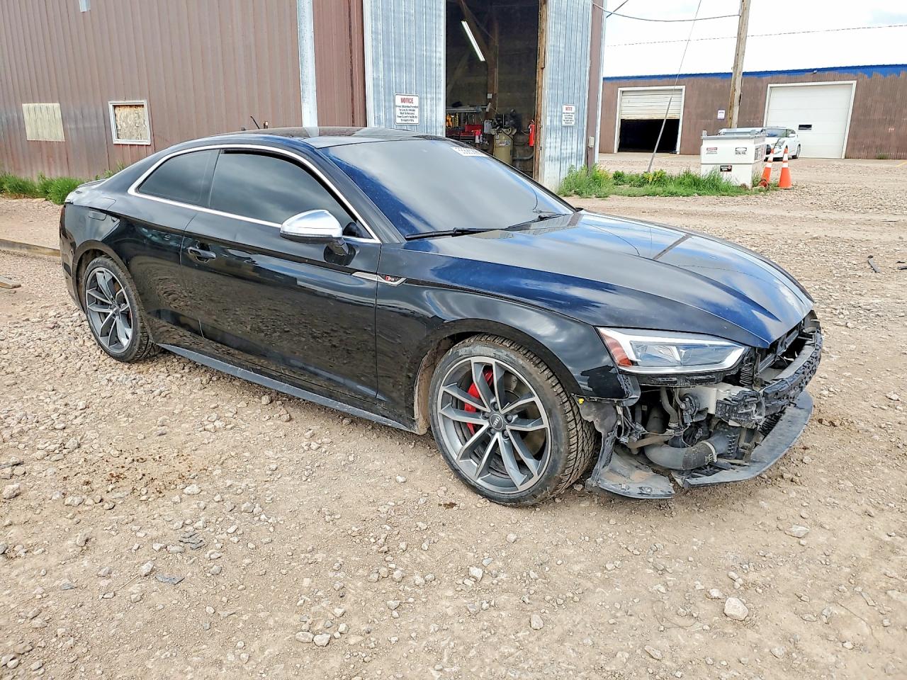 2018 Audi S5 Black vin: WAUR4AF57JA006312