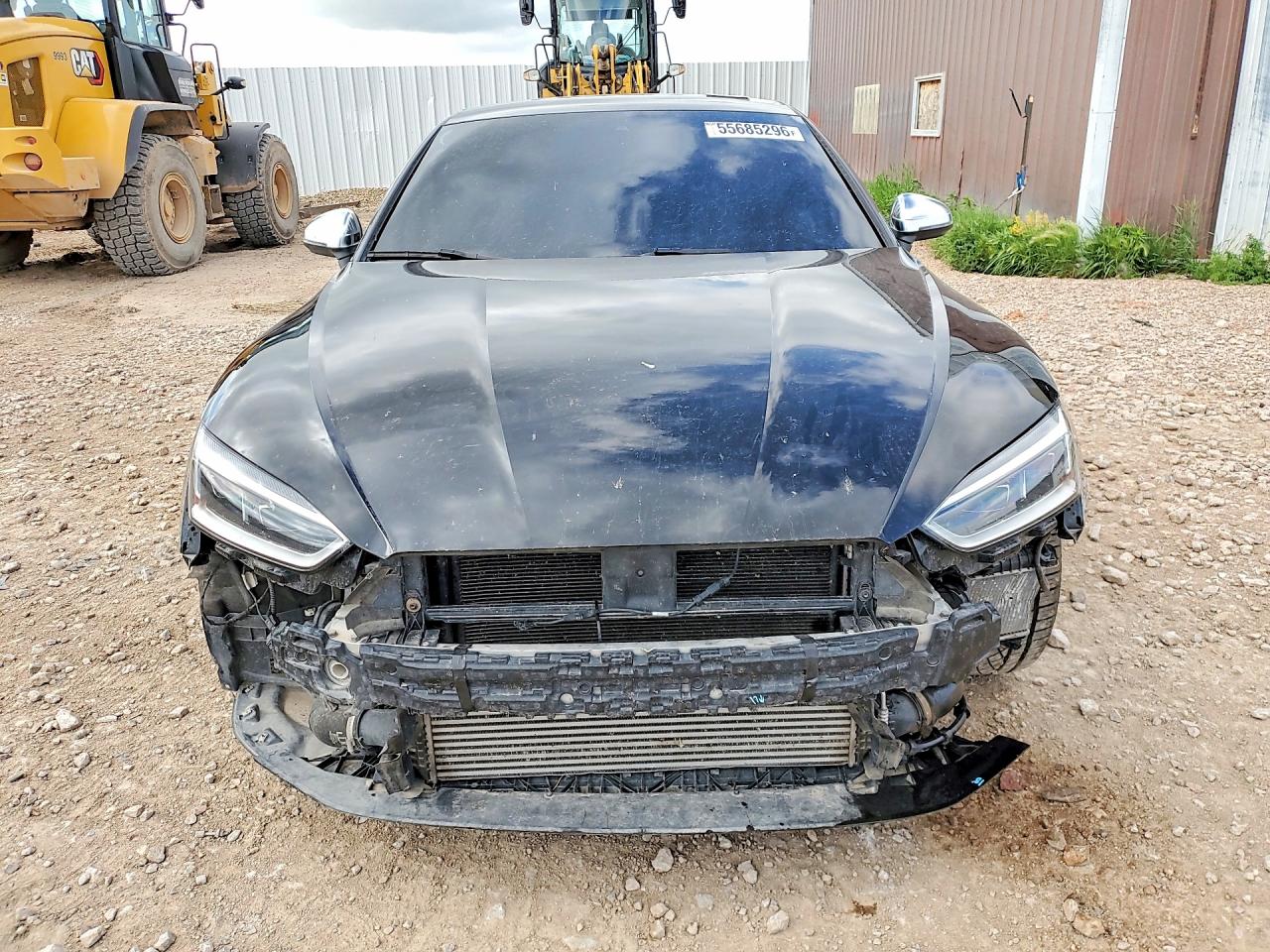 2018 Audi S5 Black vin: WAUR4AF57JA006312