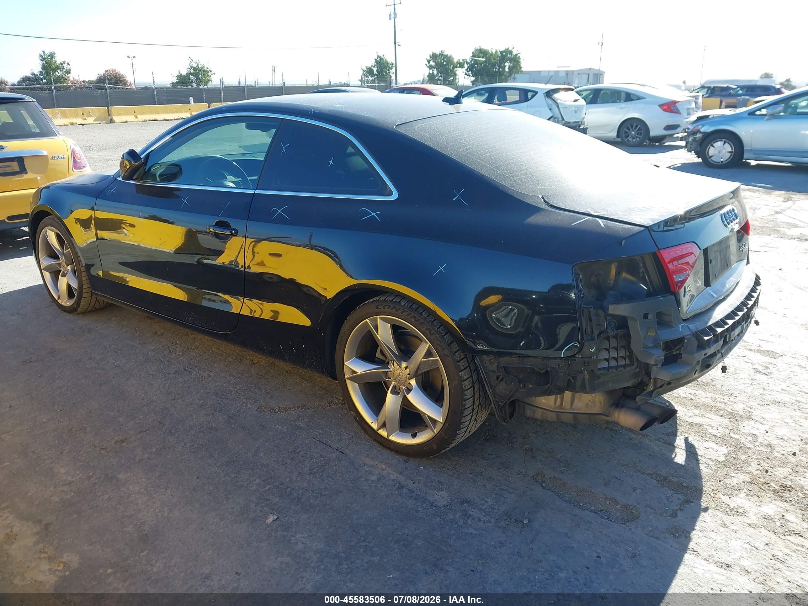 2011 Audi A5 2.0t Premium Black vin: WAURFAFR3BA016107