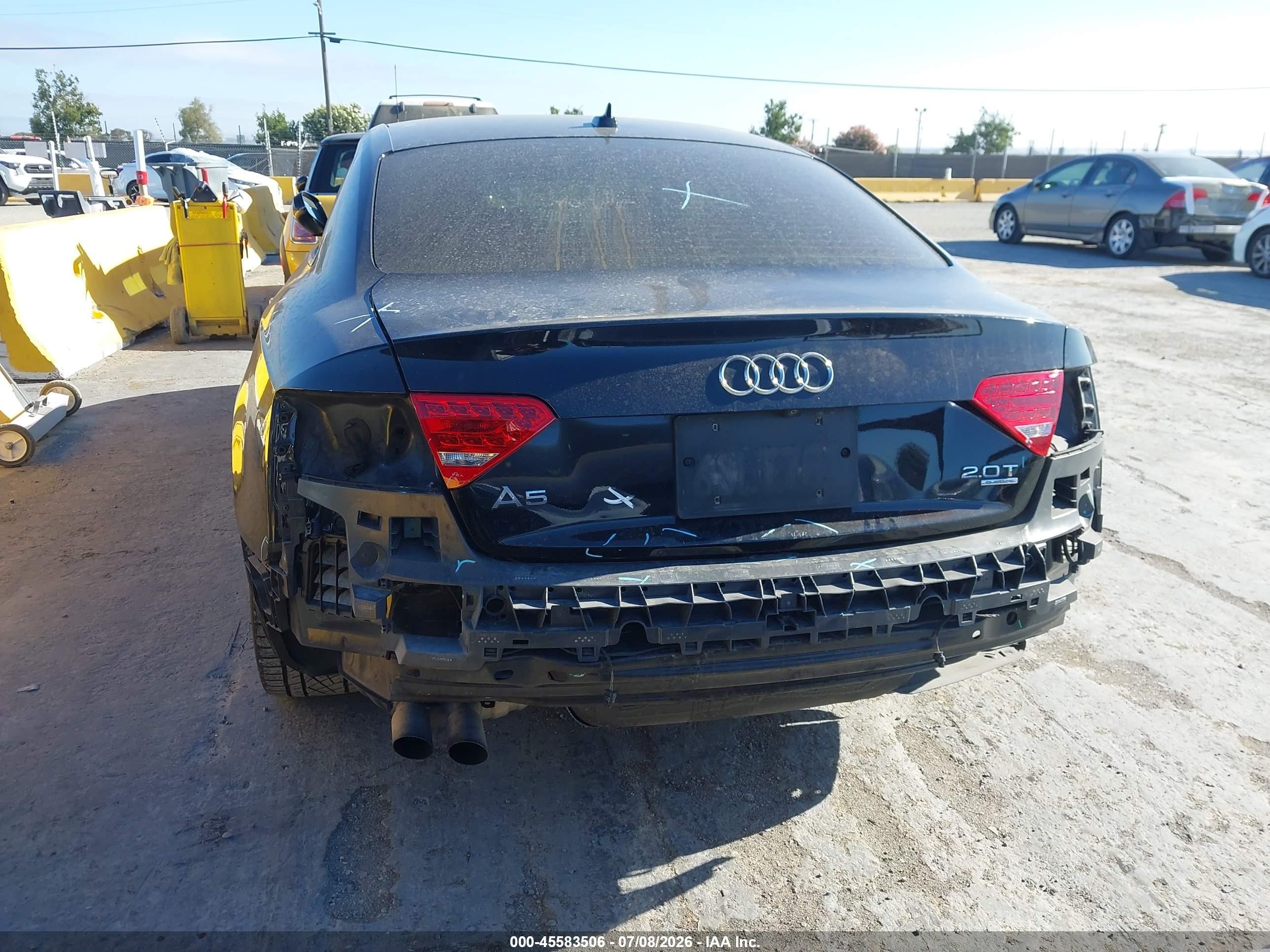 2011 Audi A5 2.0t Premium Black vin: WAURFAFR3BA016107