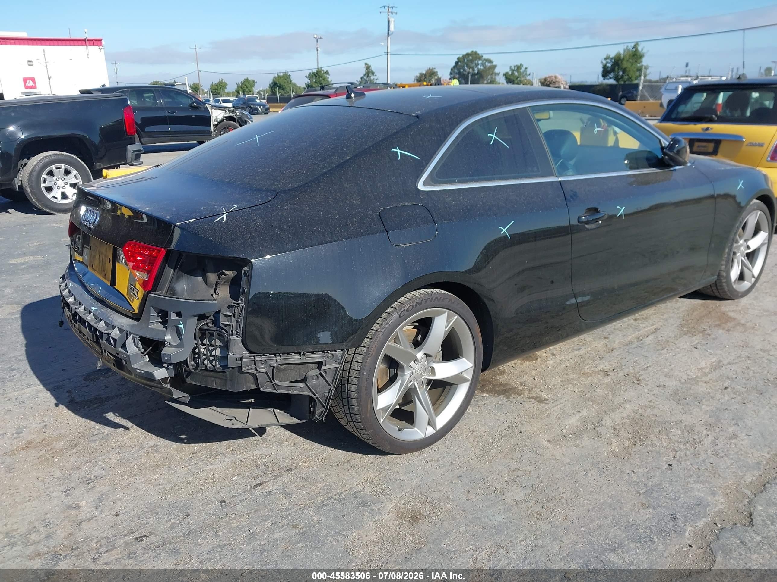 2011 Audi A5 2.0t Premium Black vin: WAURFAFR3BA016107