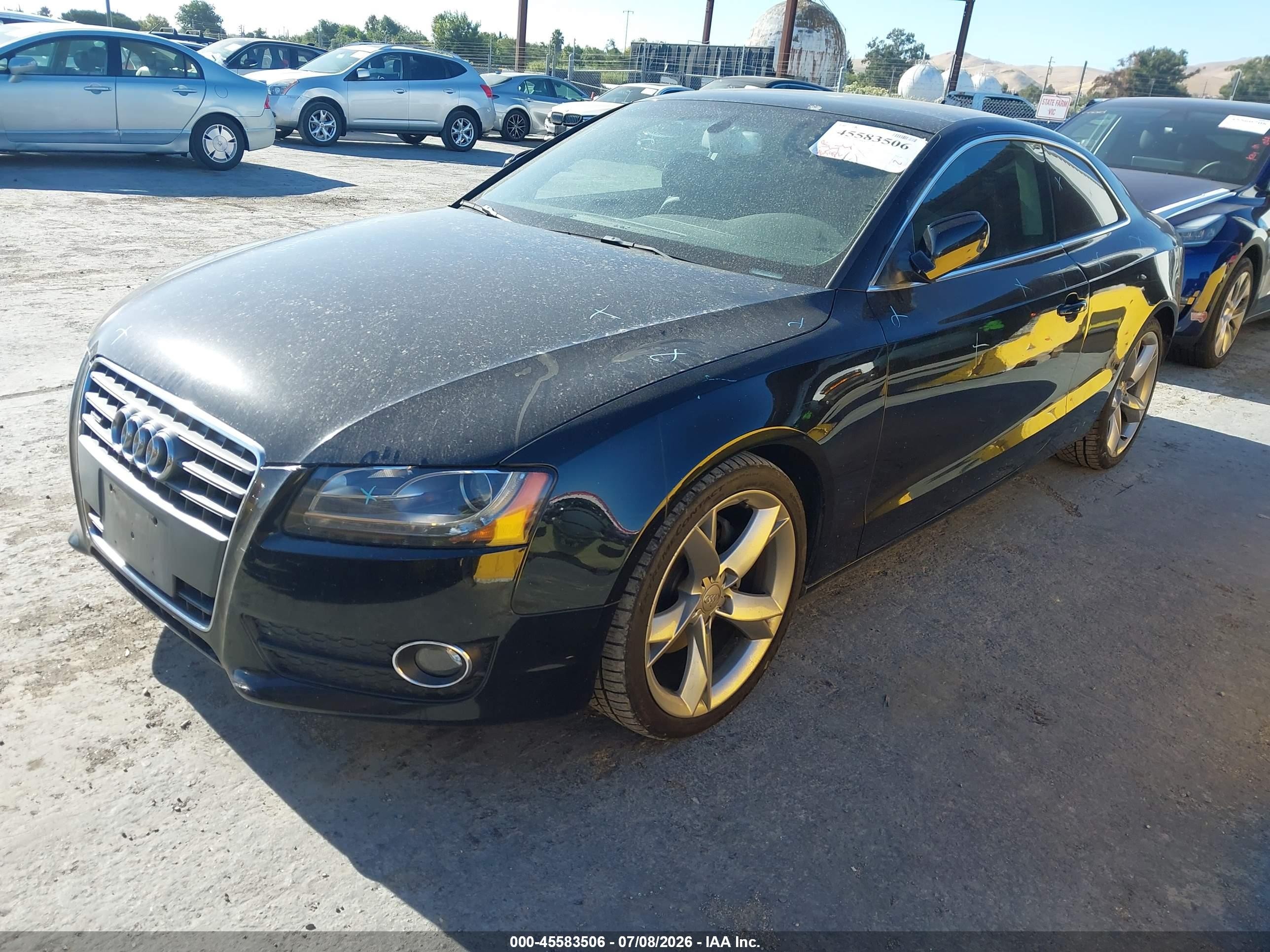 2011 Audi A5 2.0t Premium Black vin: WAURFAFR3BA016107