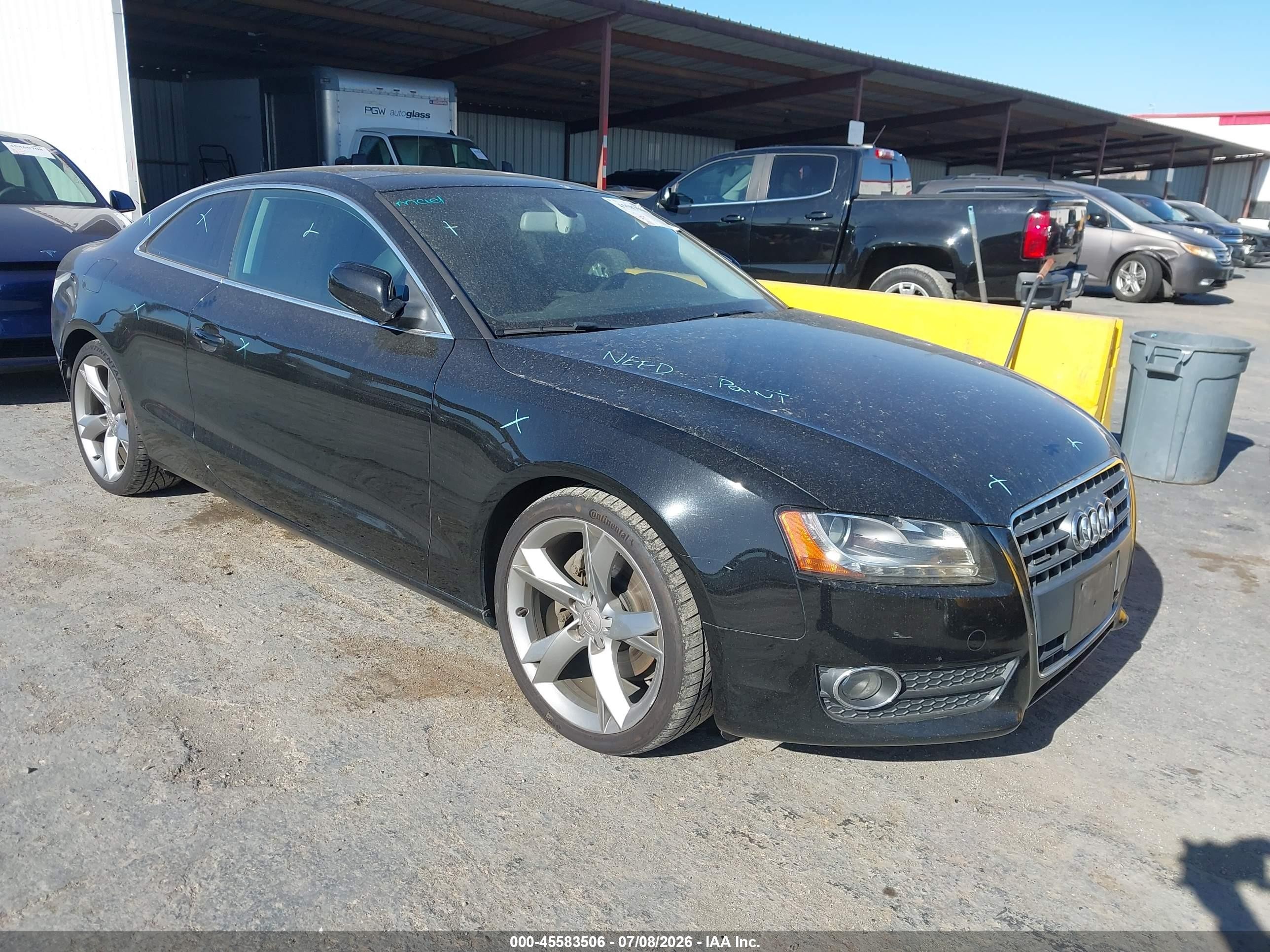 2011 Audi A5 2.0t Premium Black vin: WAURFAFR3BA016107