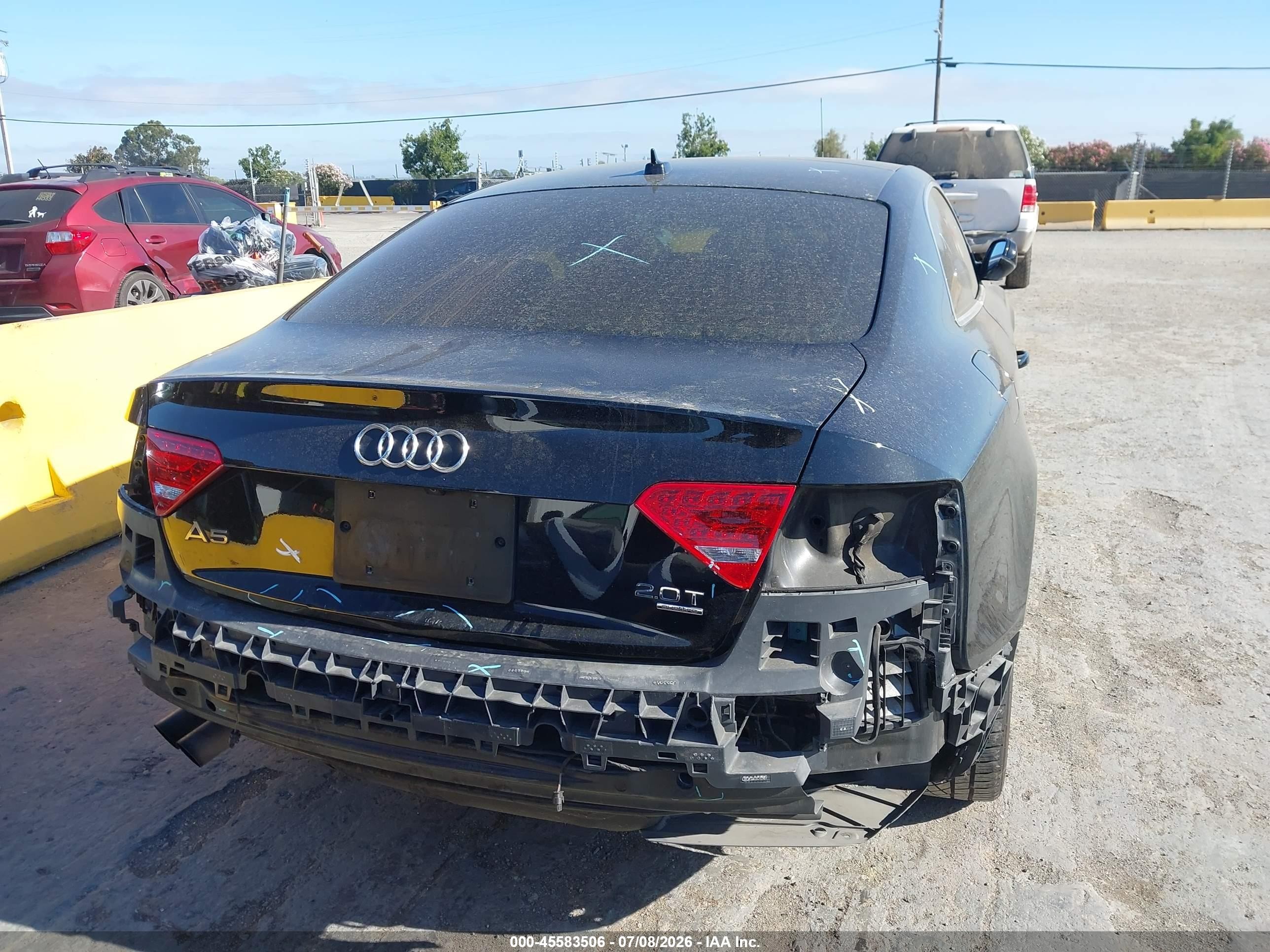 2011 Audi A5 2.0t Premium Black vin: WAURFAFR3BA016107
