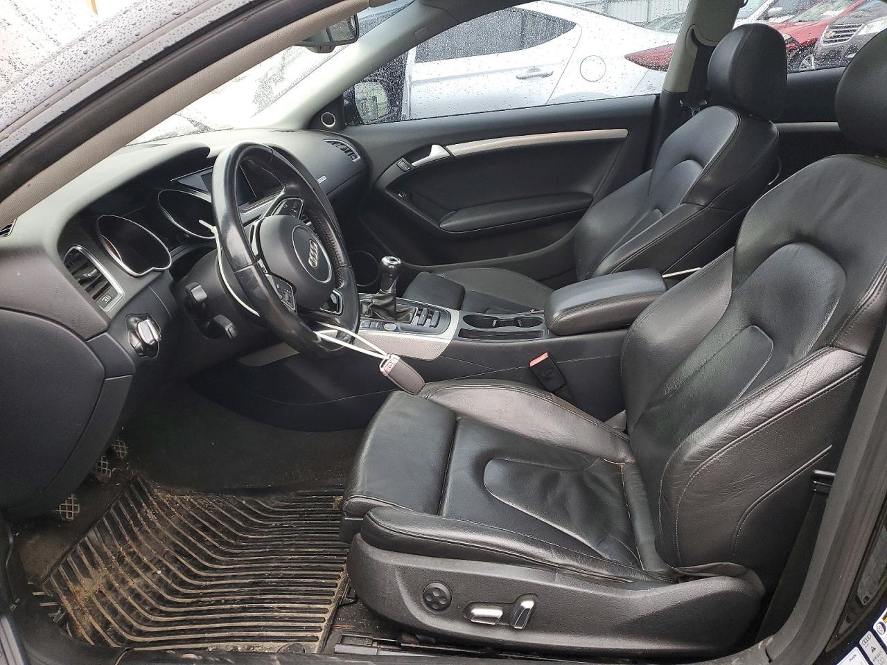 2014 Audi A5 Premium Plus Черный vin: WAURFAFR4EA054112