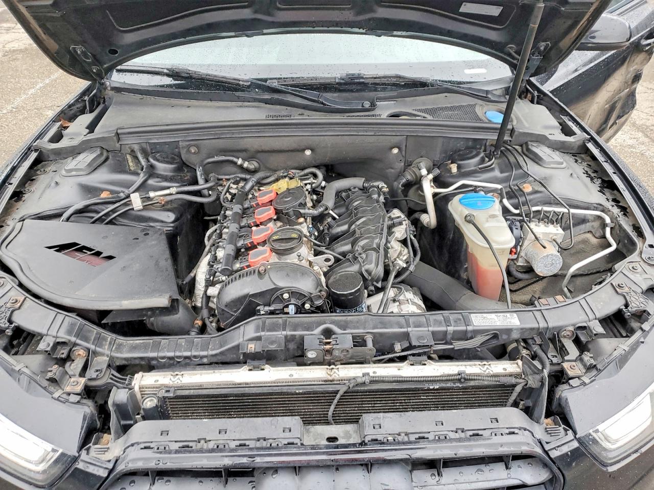2014 Audi A5 Premium Plus Черный vin: WAURFAFR4EA054112