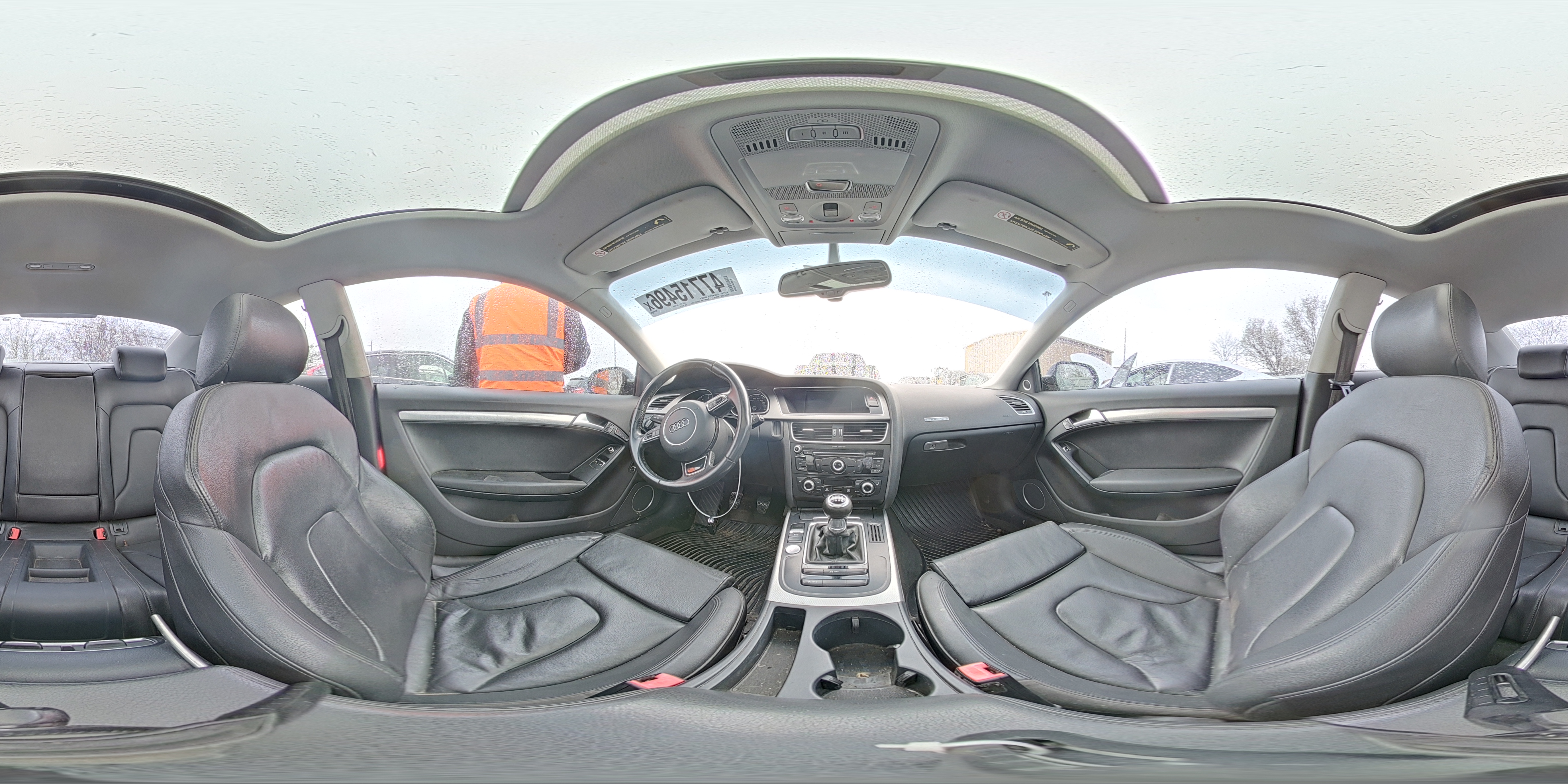 2014 Audi A5 Premium Plus Черный vin: WAURFAFR4EA054112