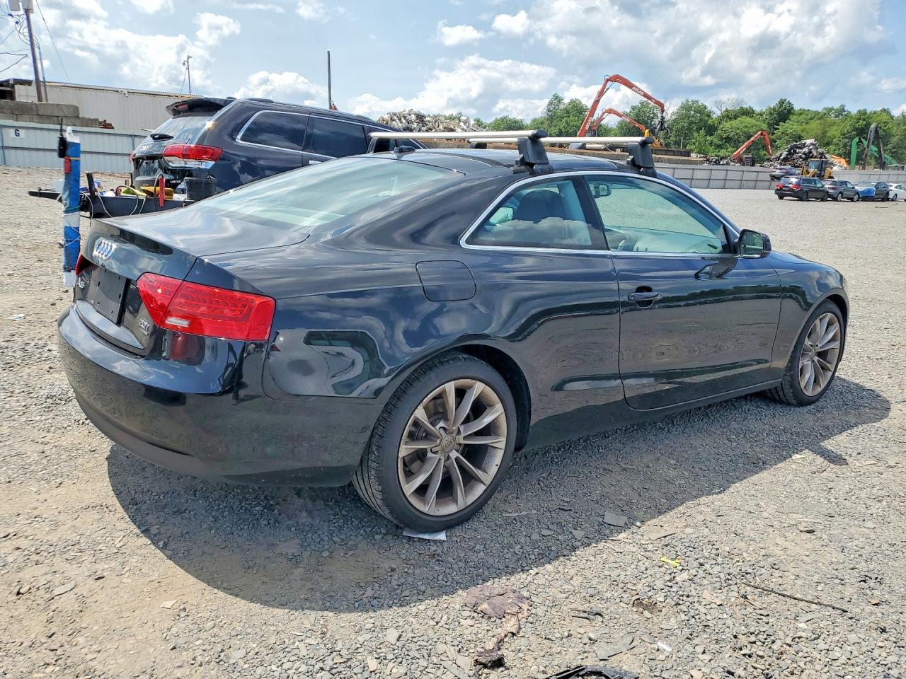 2013 Audi A5 Premium Plus Black vin: WAURFAFR7DA050344