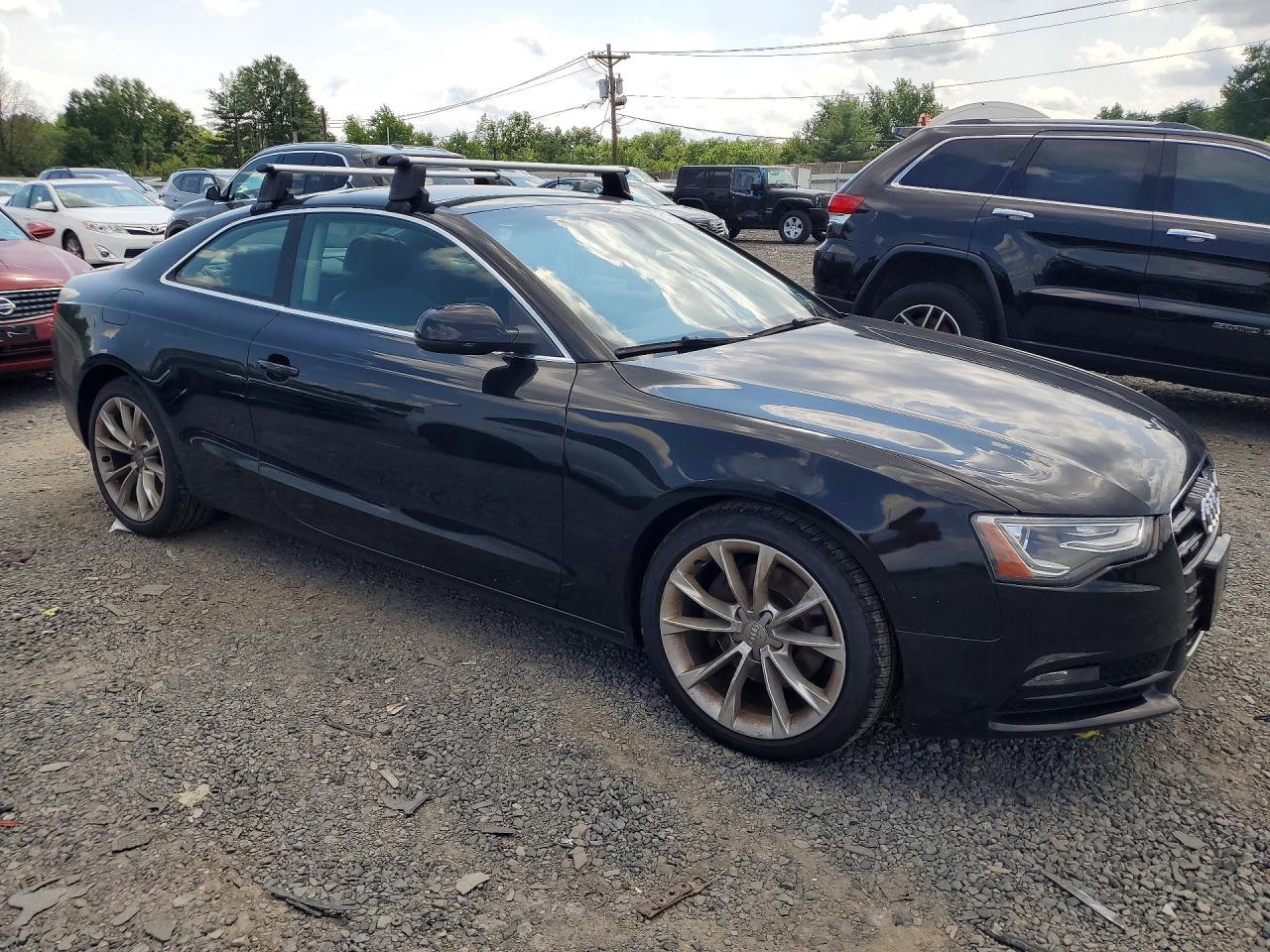2013 Audi A5 Premium Plus Black vin: WAURFAFR7DA050344