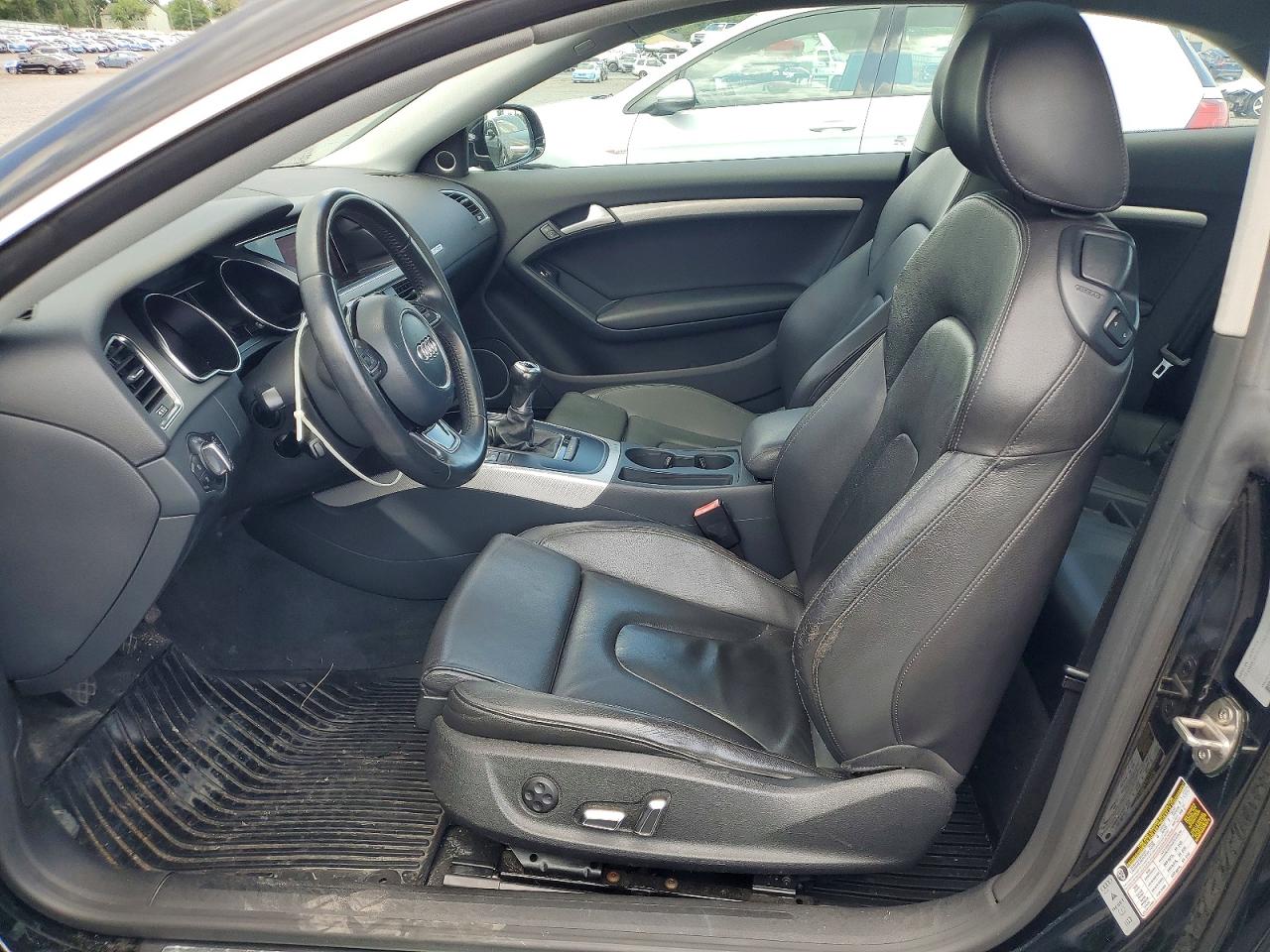2013 Audi A5 Premium Plus Black vin: WAURFAFR7DA050344