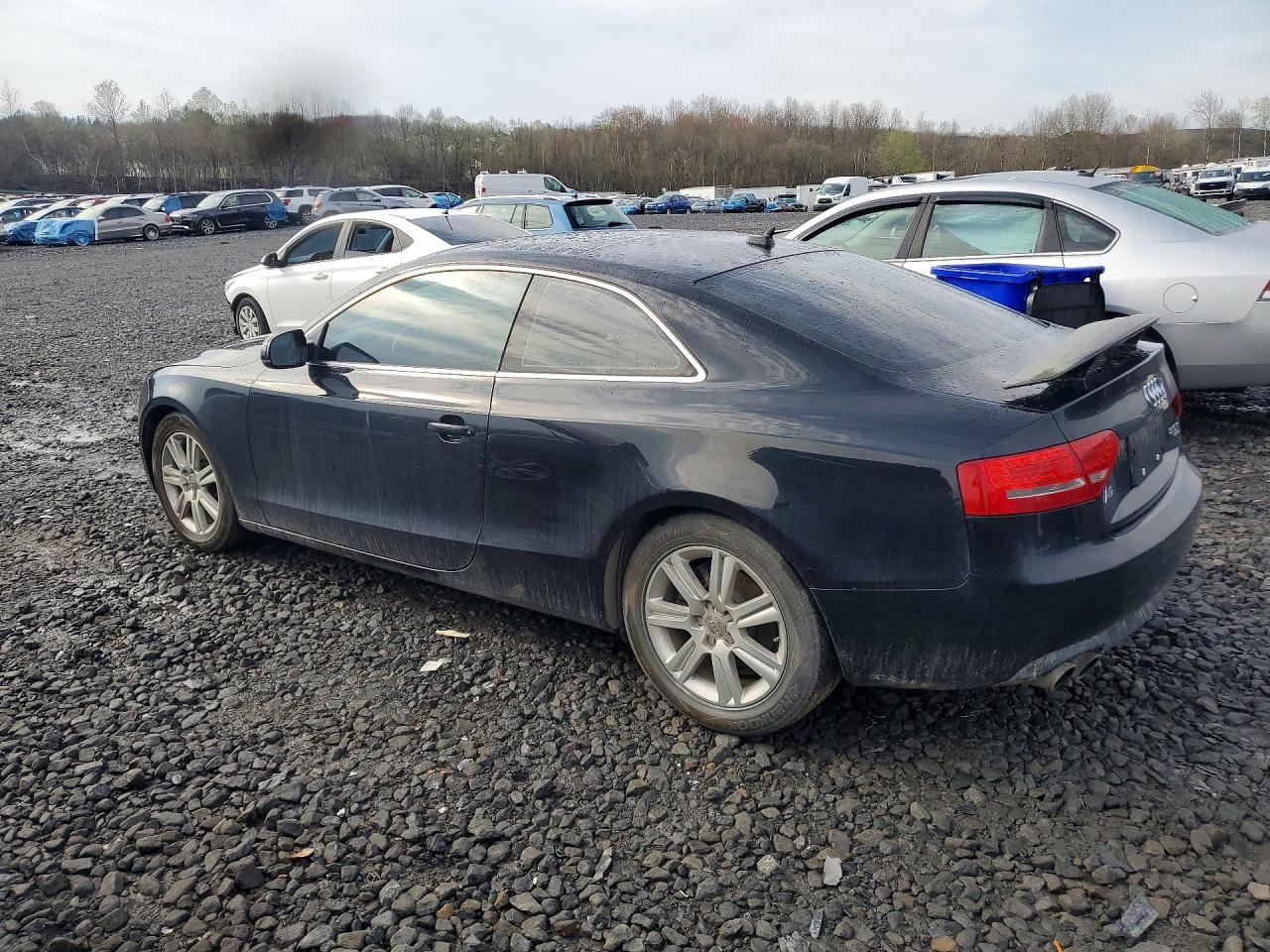 2011 Audi A5 Premium Plus Black vin: WAURFAFR8BA046302