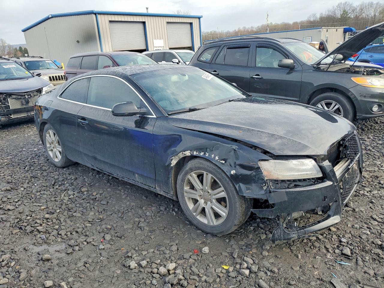 2011 Audi A5 Premium Plus Black vin: WAURFAFR8BA046302