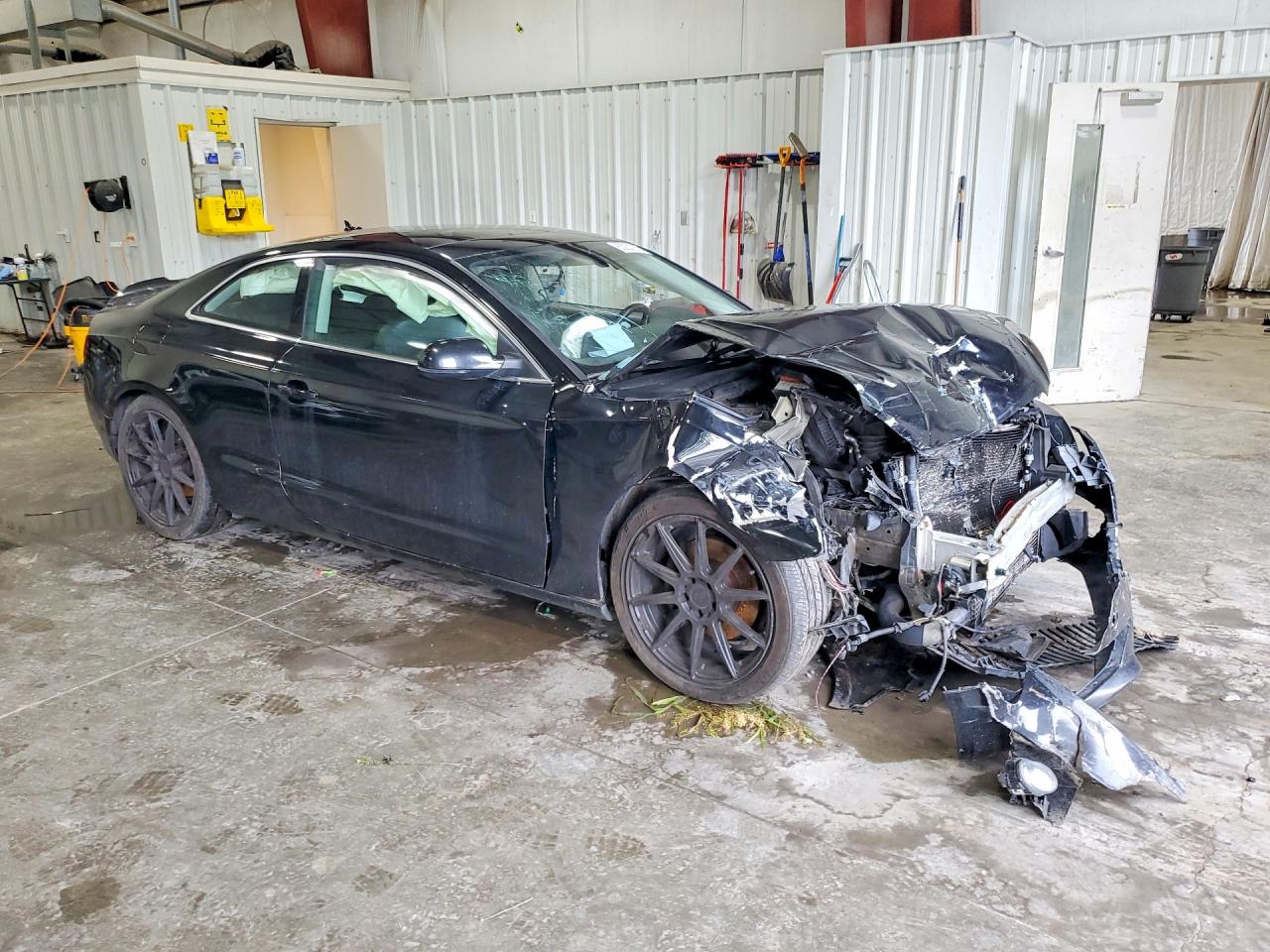 2010 Audi A5 Premium Plus Black vin: WAURFAFR9AA005675