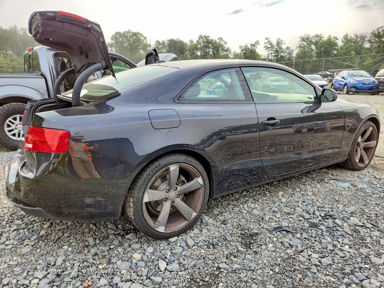 2014 Audi A5 Premium Plus Black vin: WAURFAFR9EA037161