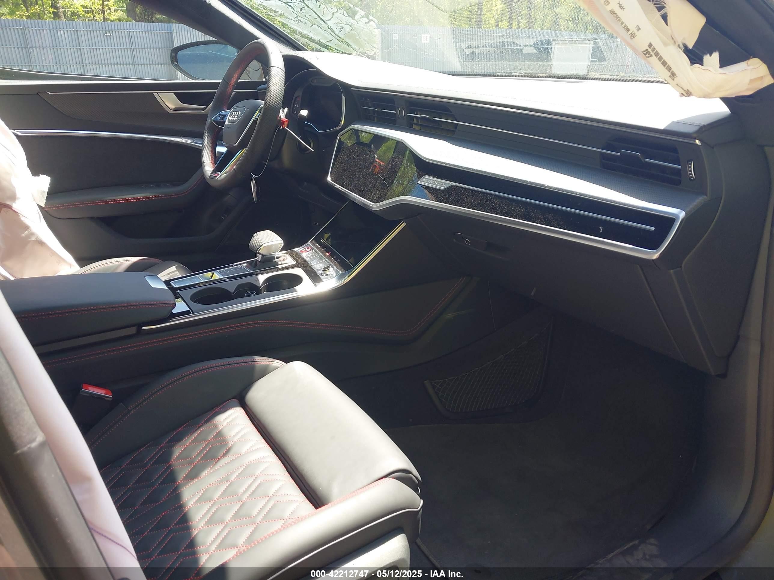 2025 Audi S7 Sportback Premium Plus Tfsi Quattro Tiptronic Gray vin: WAURFBF25SN019477