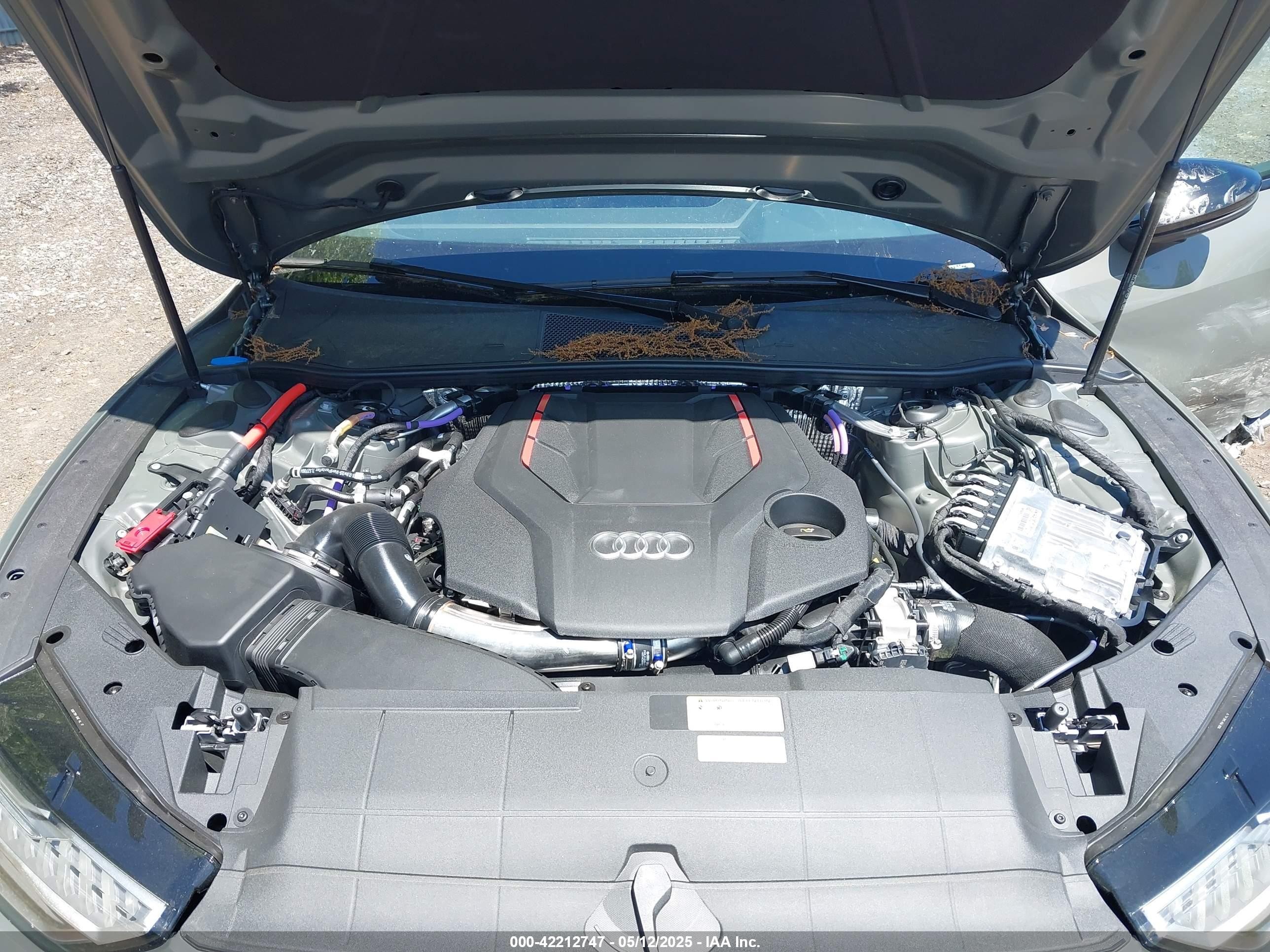 2025 Audi S7 Sportback Premium Plus Tfsi Quattro Tiptronic Gray vin: WAURFBF25SN019477