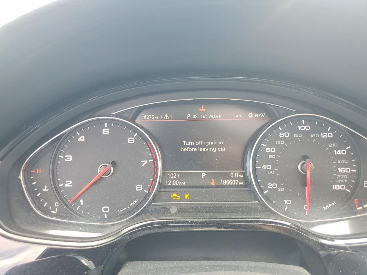 2014 Audi A8 L Quattro Black vin: WAURGAFD1EN006805