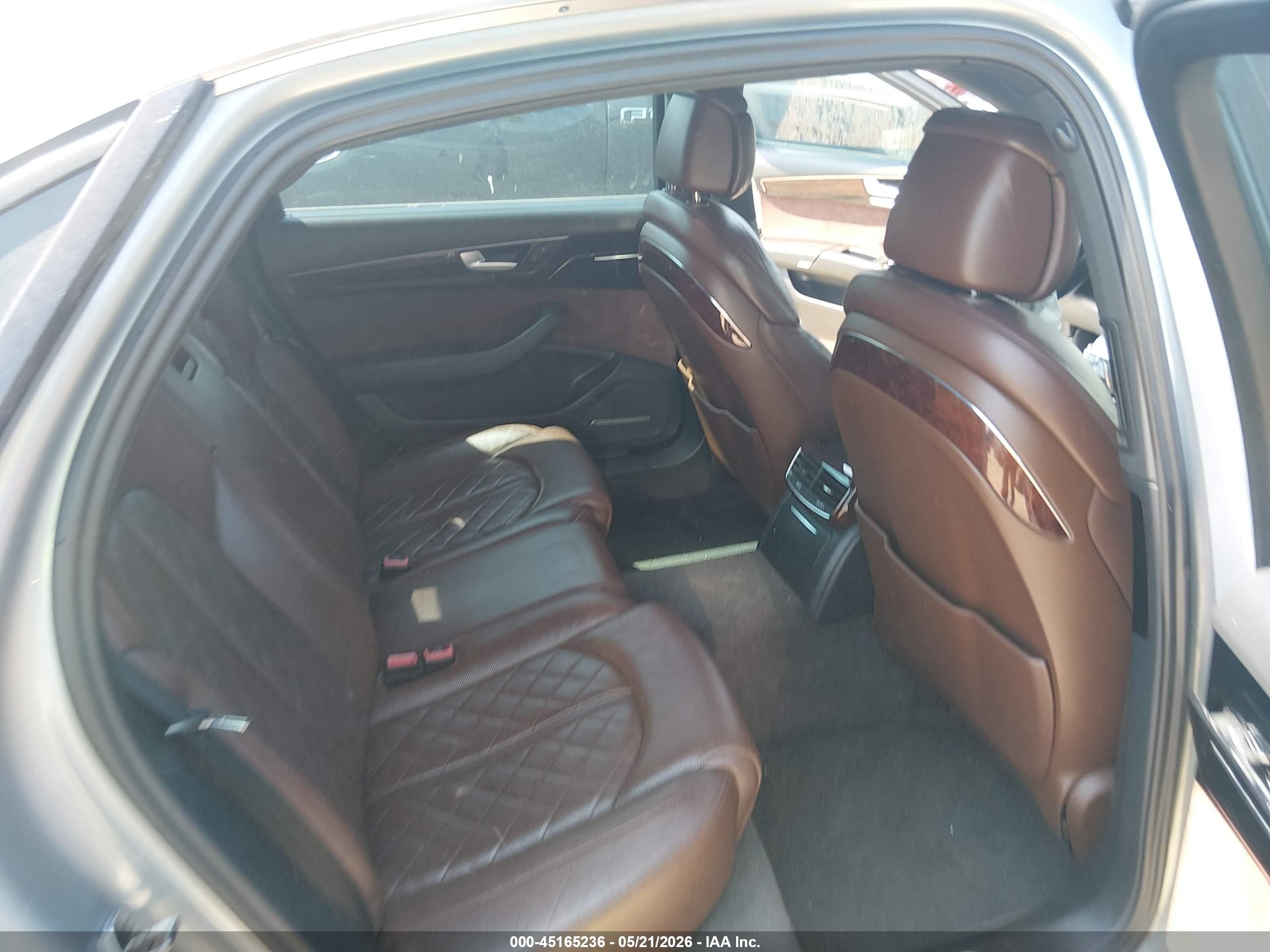 2013 Audi A8 L 3.0t Gray vin: WAURGAFD2DN025510