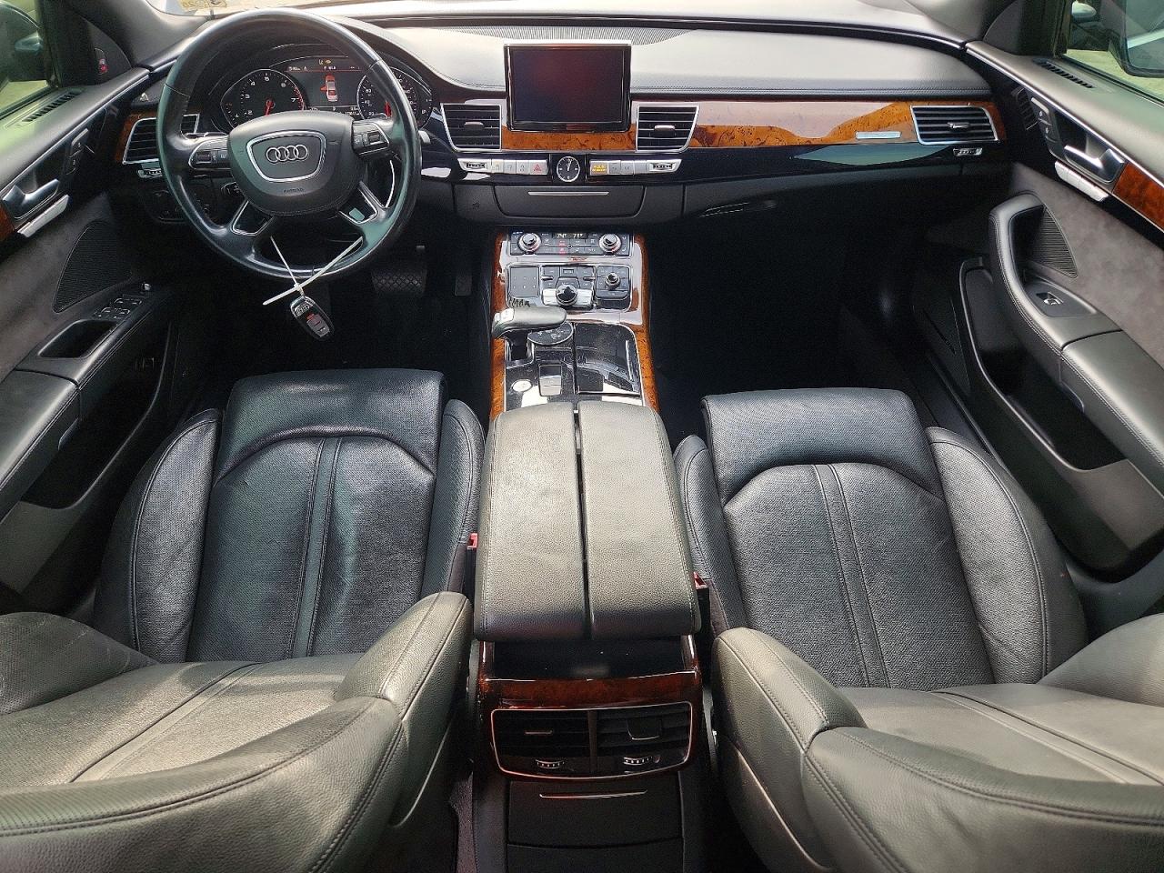 2014 Audi A8 L Quattro Черный vin: WAURGAFD7EN008333