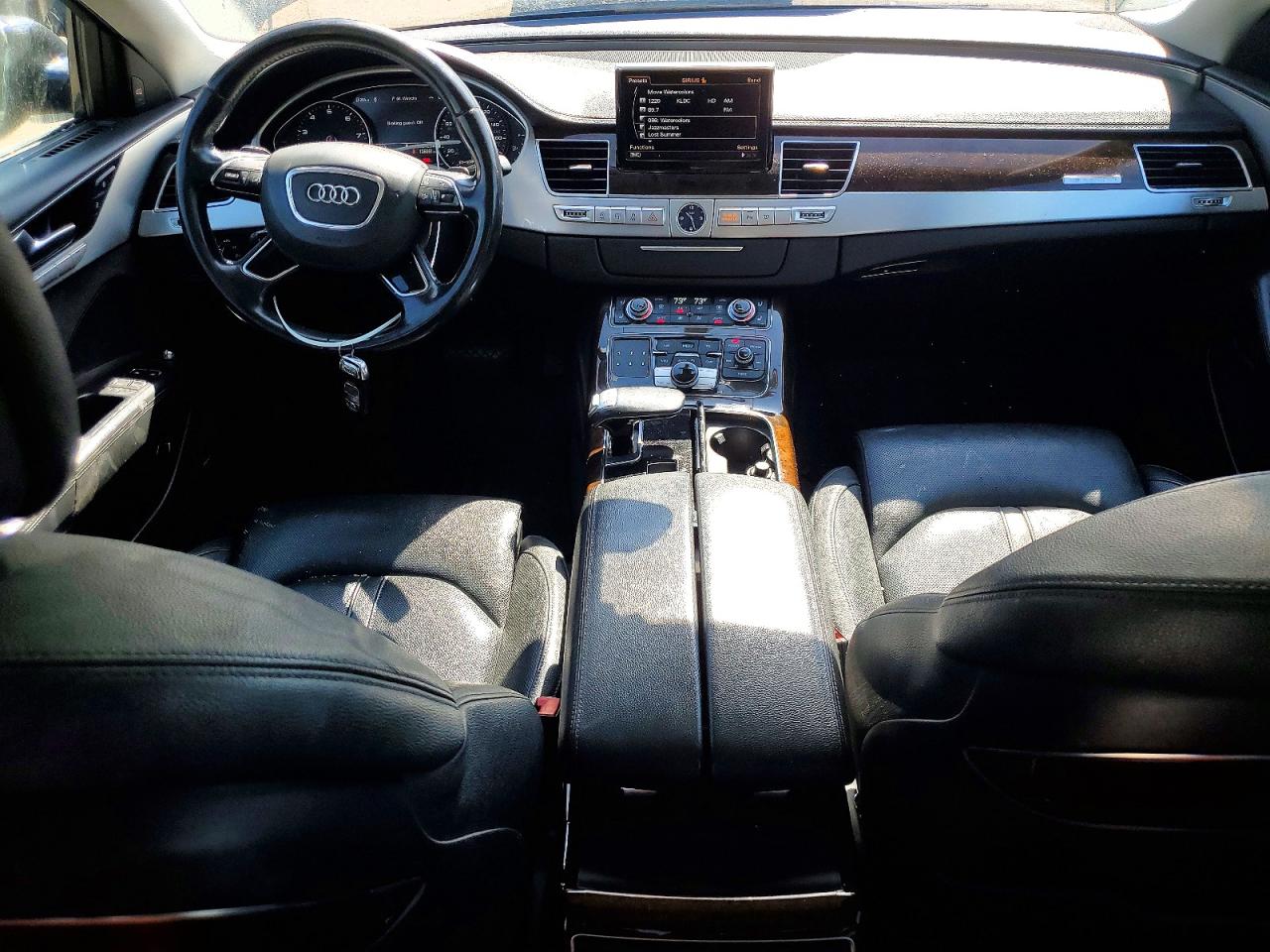 2014 Audi A8 L Quattro Серый vin: WAURGAFD7EN011345