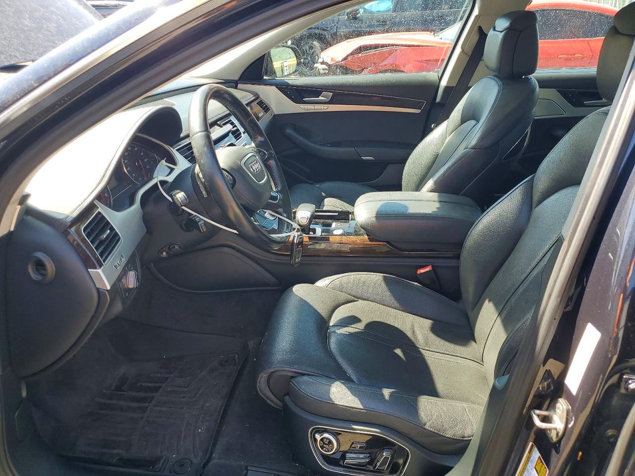 2014 Audi A8 L Quattro Серый vin: WAURGAFD7EN011345