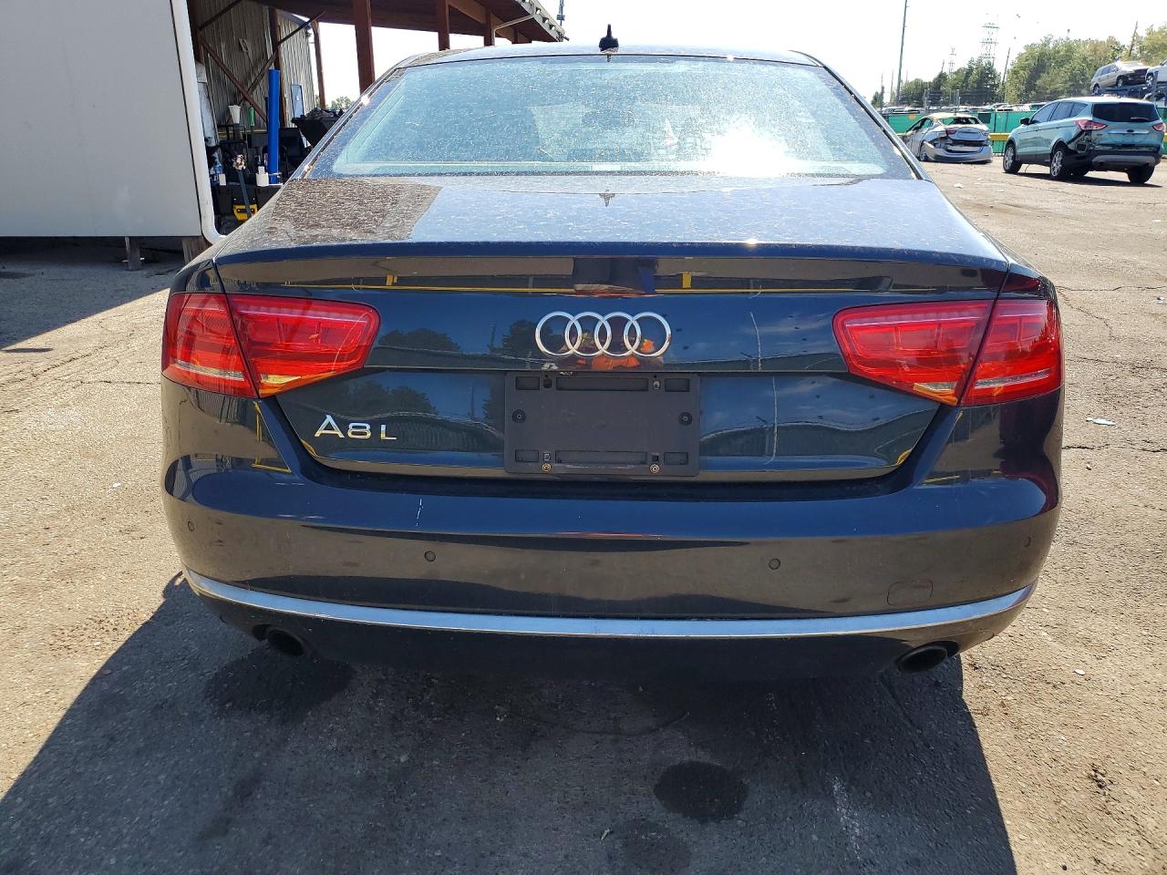 2014 Audi A8 L Quattro Серый vin: WAURGAFD7EN011345