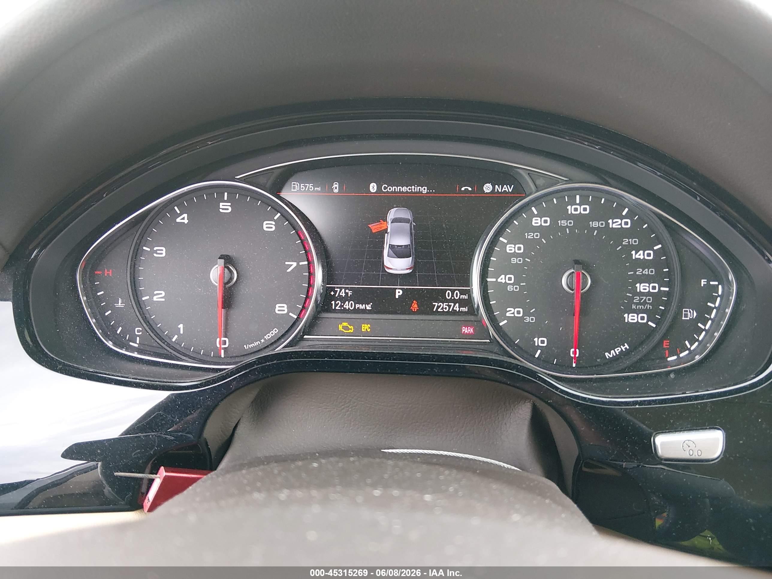 2013 Audi A8 L 3.0t Gray vin: WAURGAFD8DN021283