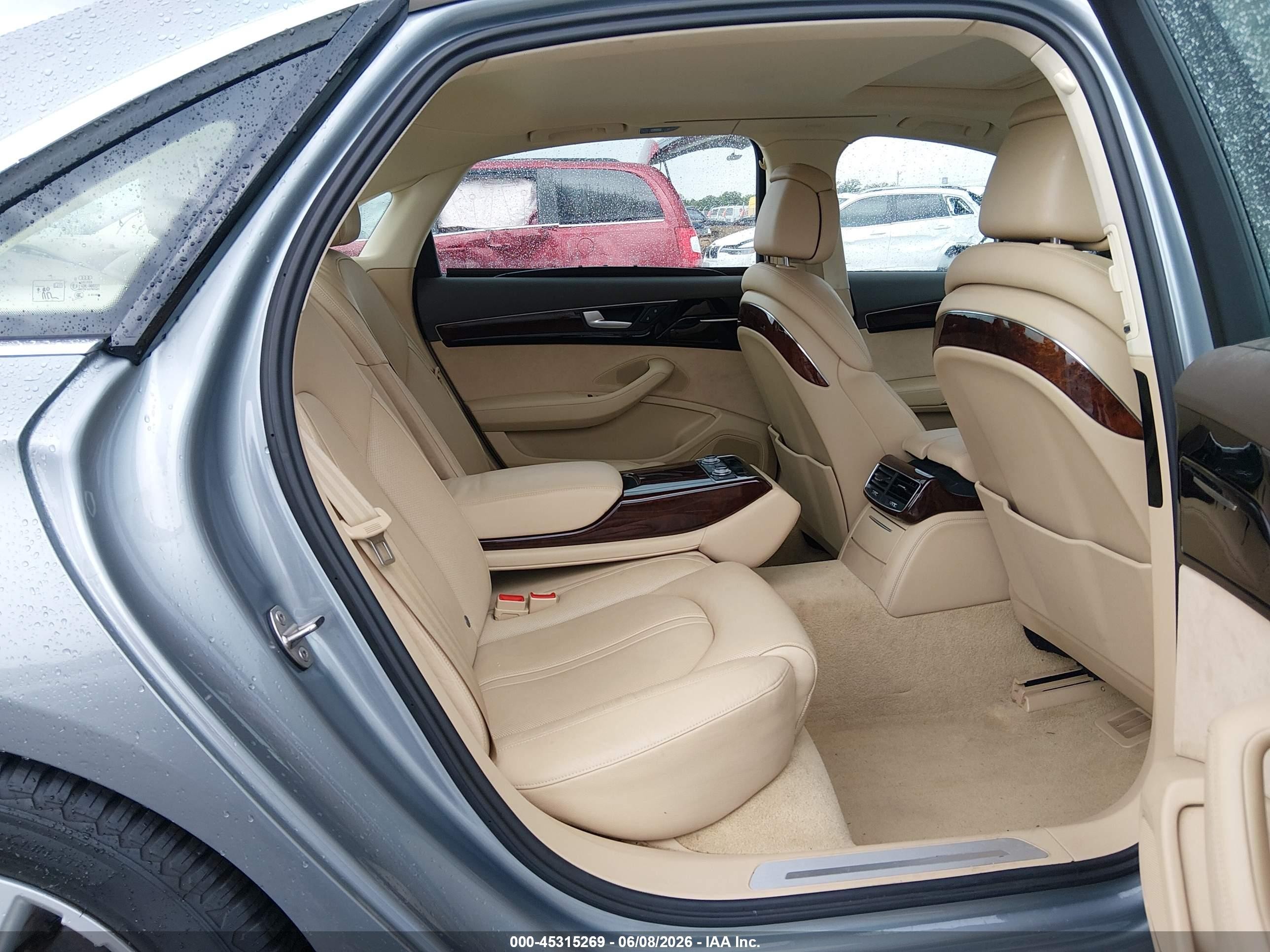 2013 Audi A8 L 3.0t Gray vin: WAURGAFD8DN021283