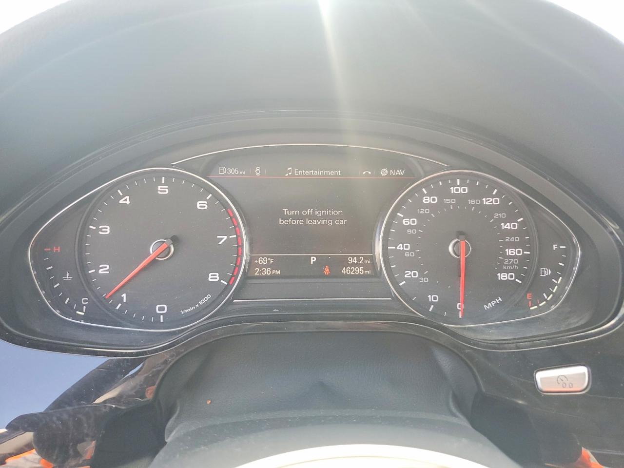 2013 Audi A8 L Quattro Черный vin: WAURGAFD9DN034088