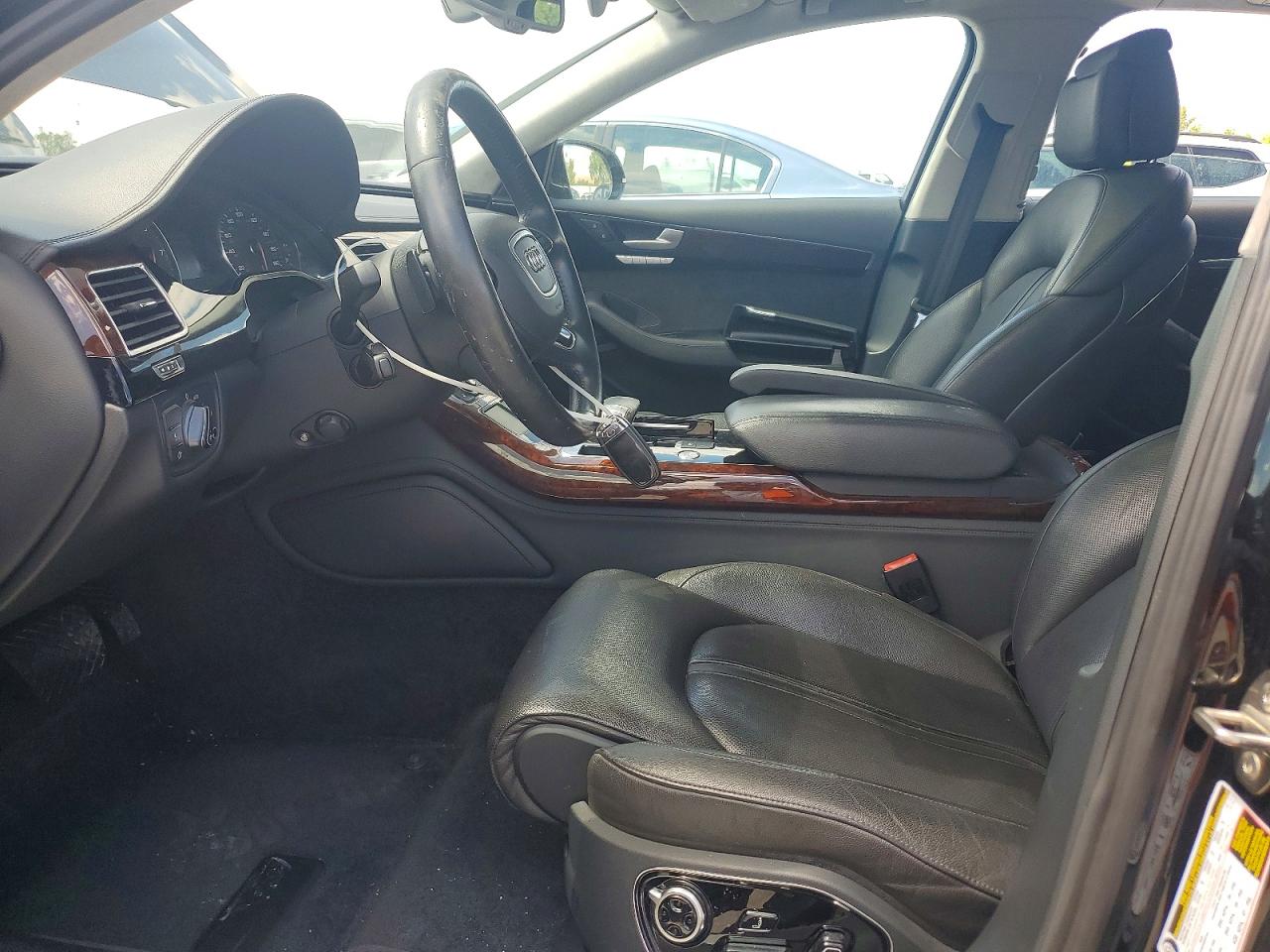 2013 Audi A8 L Quattro Черный vin: WAURGAFD9DN034088