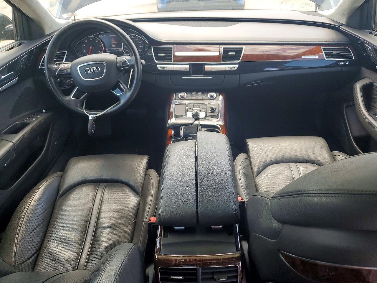2013 Audi A8 L Quattro Черный vin: WAURGAFD9DN034088