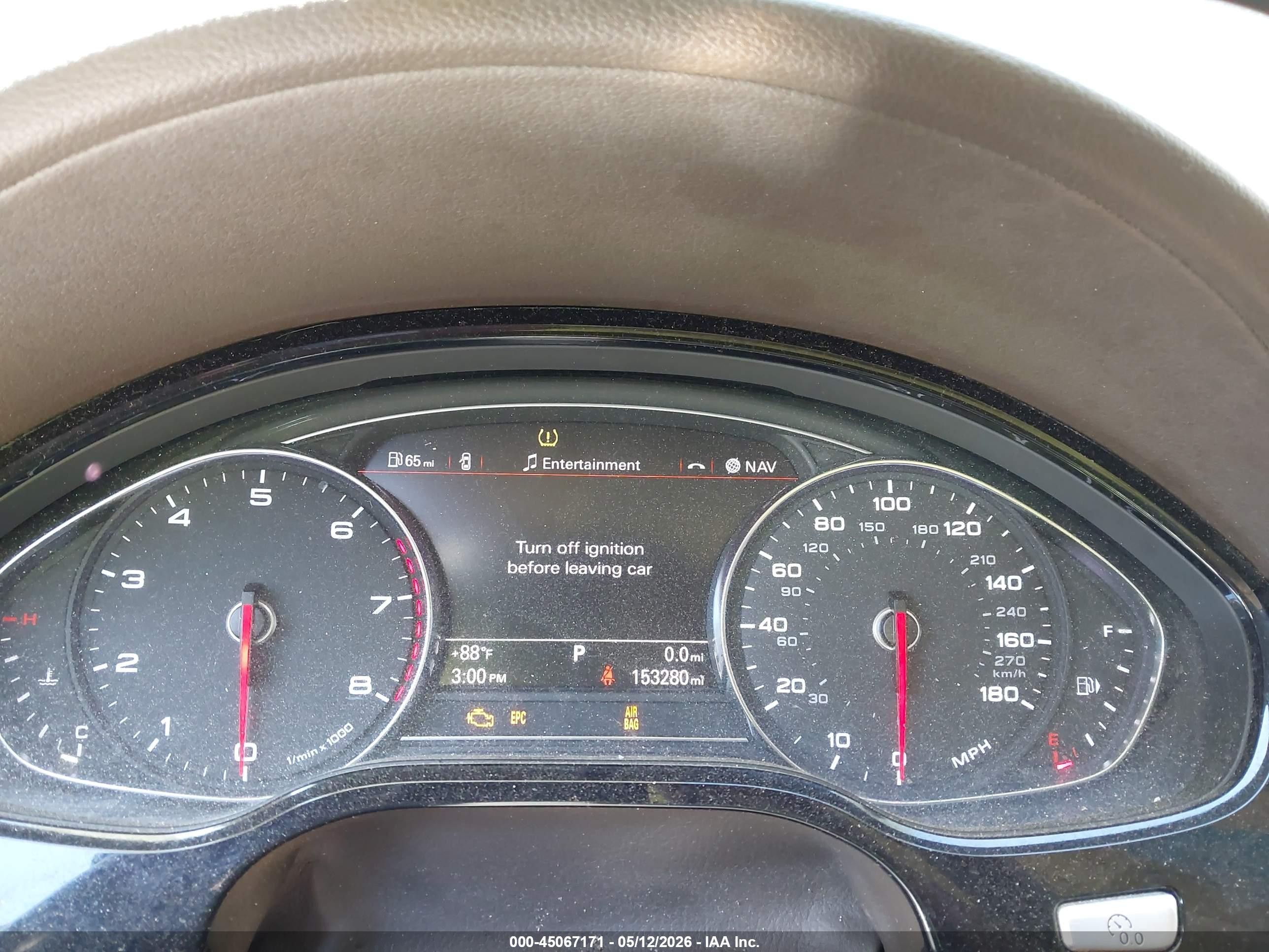 2014 Audi A8 L 3.0t Black vin: WAURGAFD9EN004168
