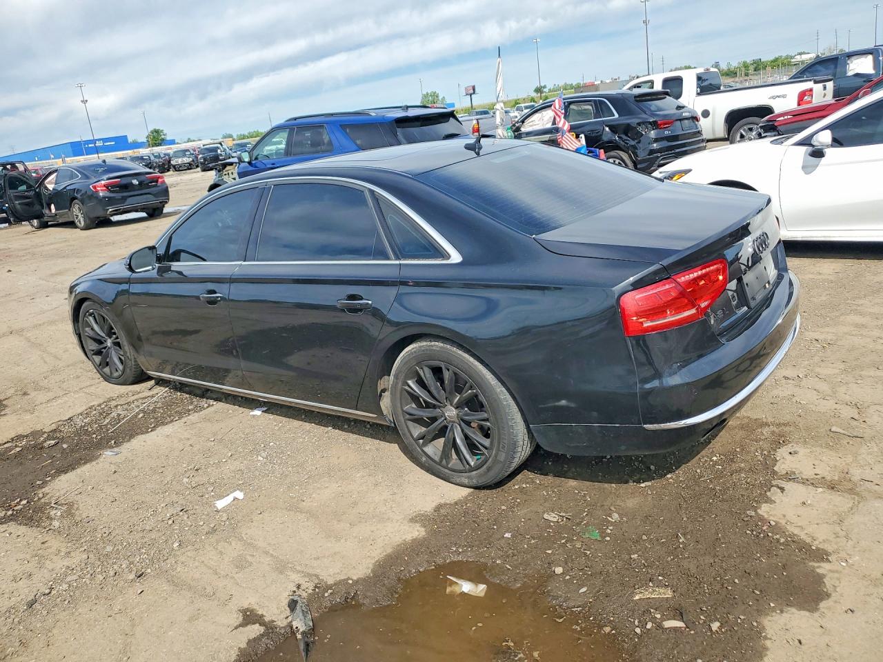 2014 Audi A8 L Quattro Черный vin: WAURGAFDXEN004650