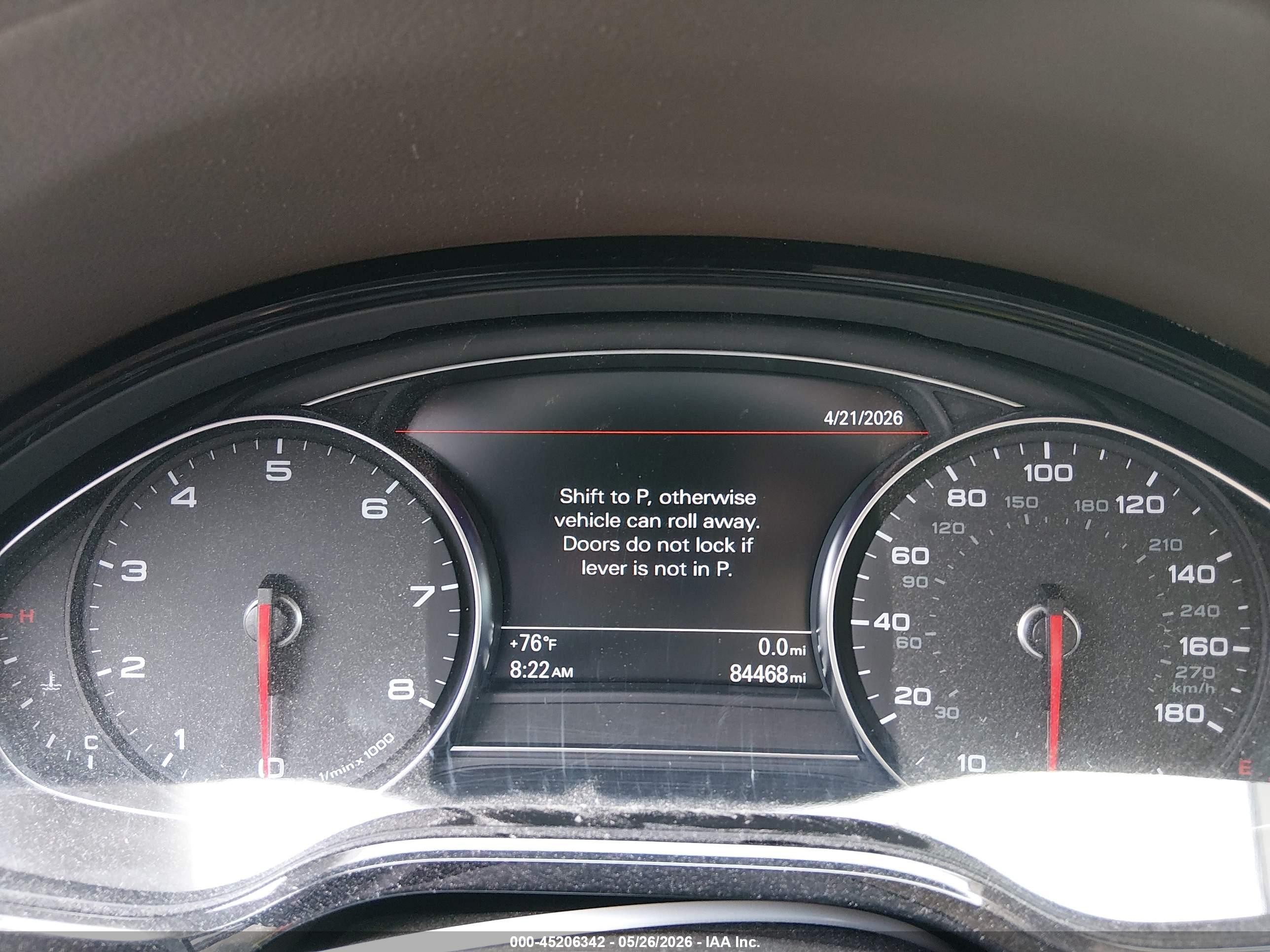 2014 Audi A8 L 3.0t Gold vin: WAURGAFDXEN006351