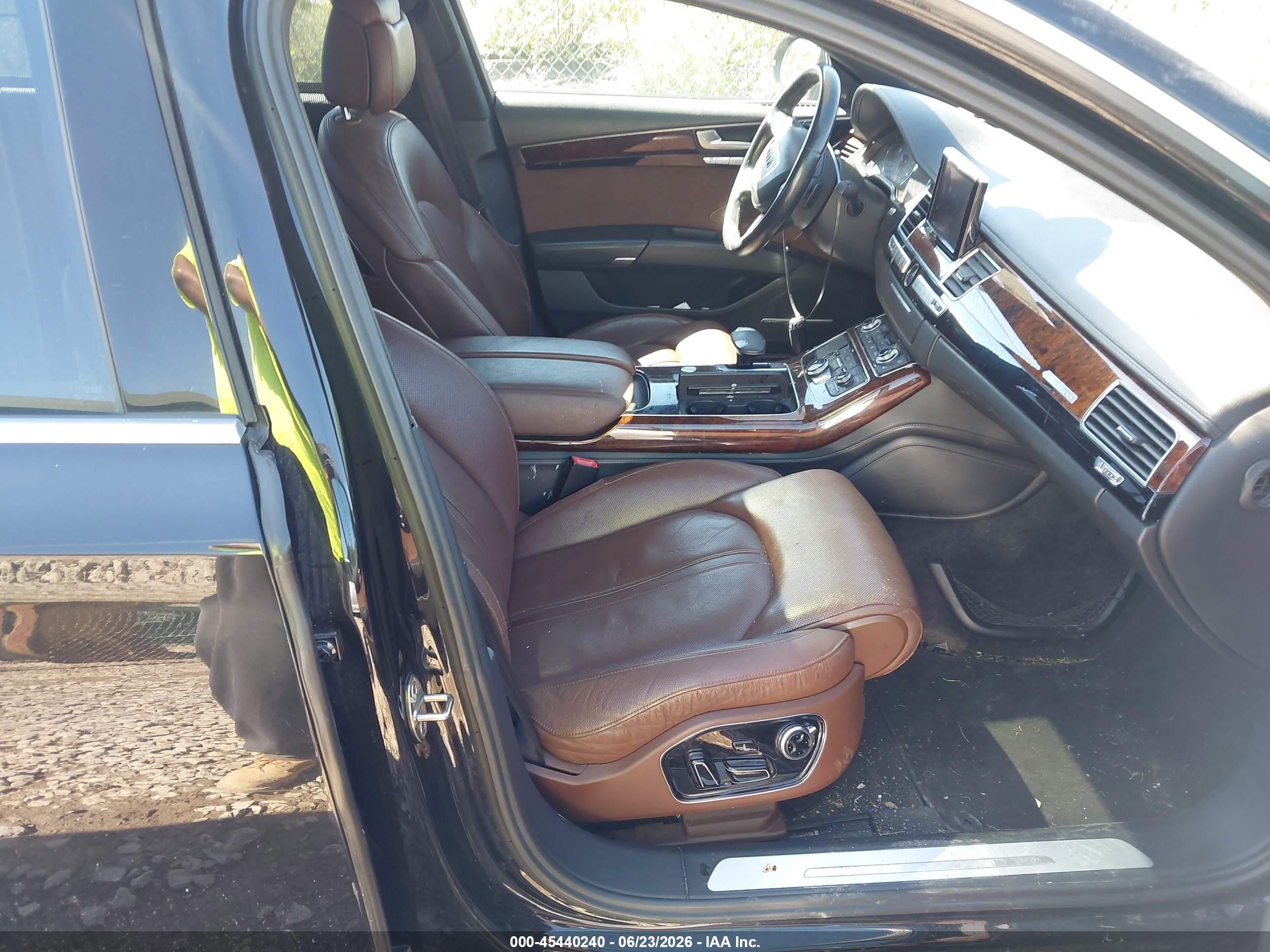2014 Audi A8 L 3.0 Tdi Black vin: WAURMAFDXEN006813