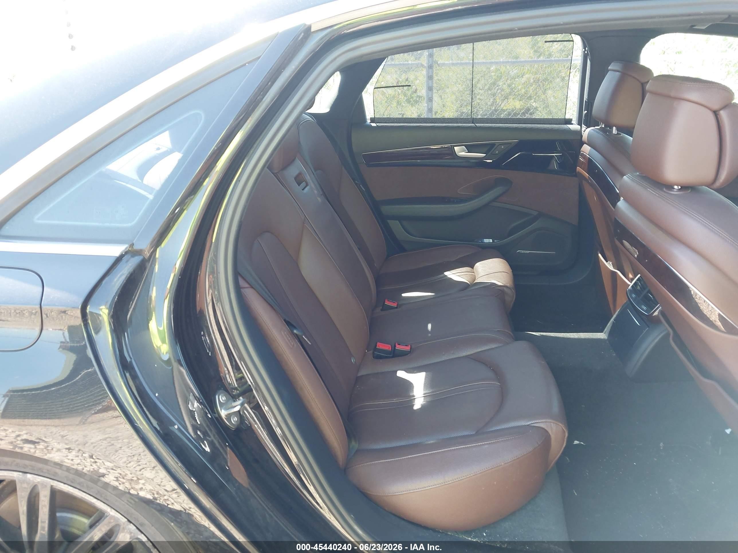 2014 Audi A8 L 3.0 Tdi Black vin: WAURMAFDXEN006813