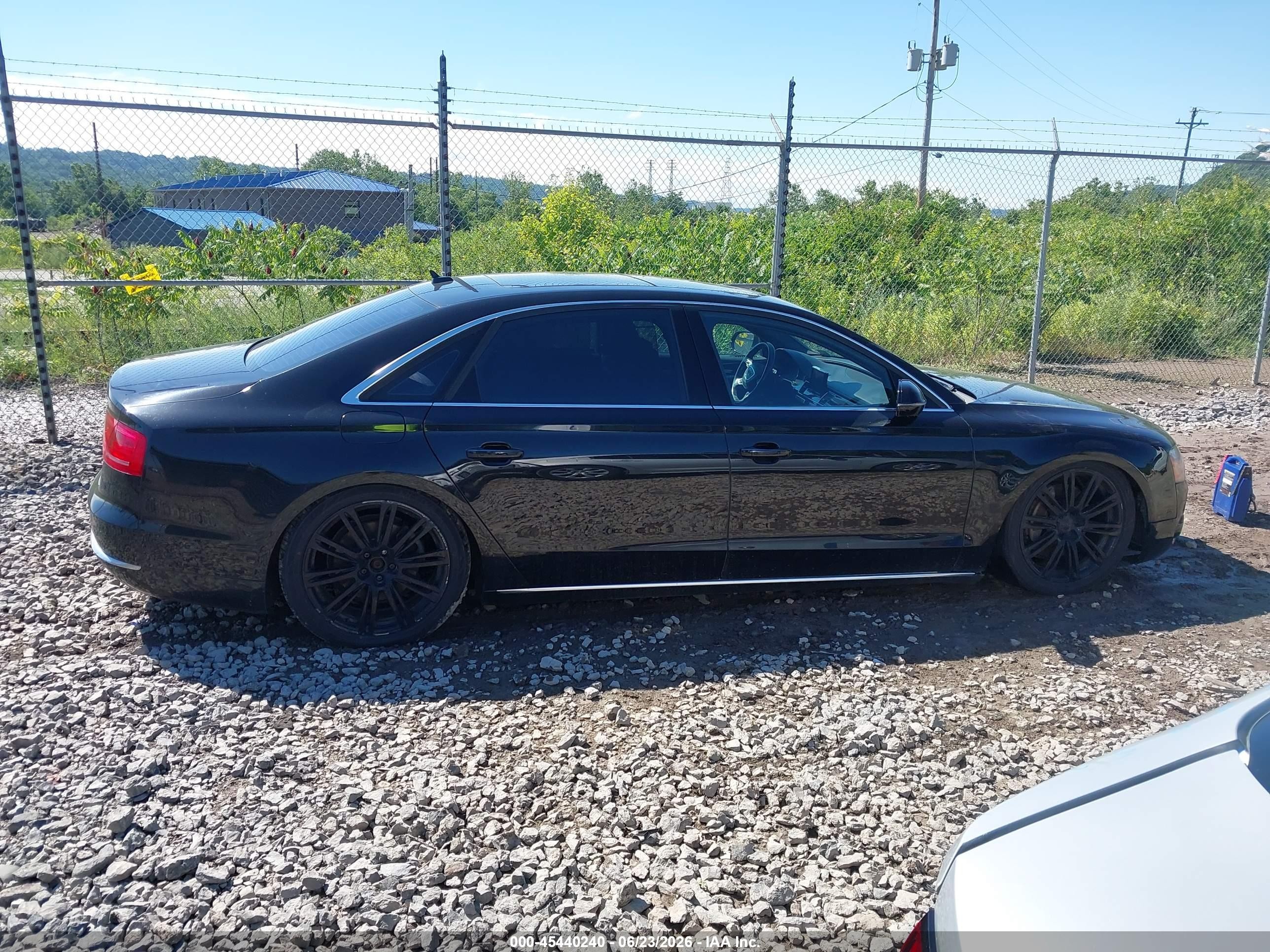 2014 Audi A8 L 3.0 Tdi Black vin: WAURMAFDXEN006813