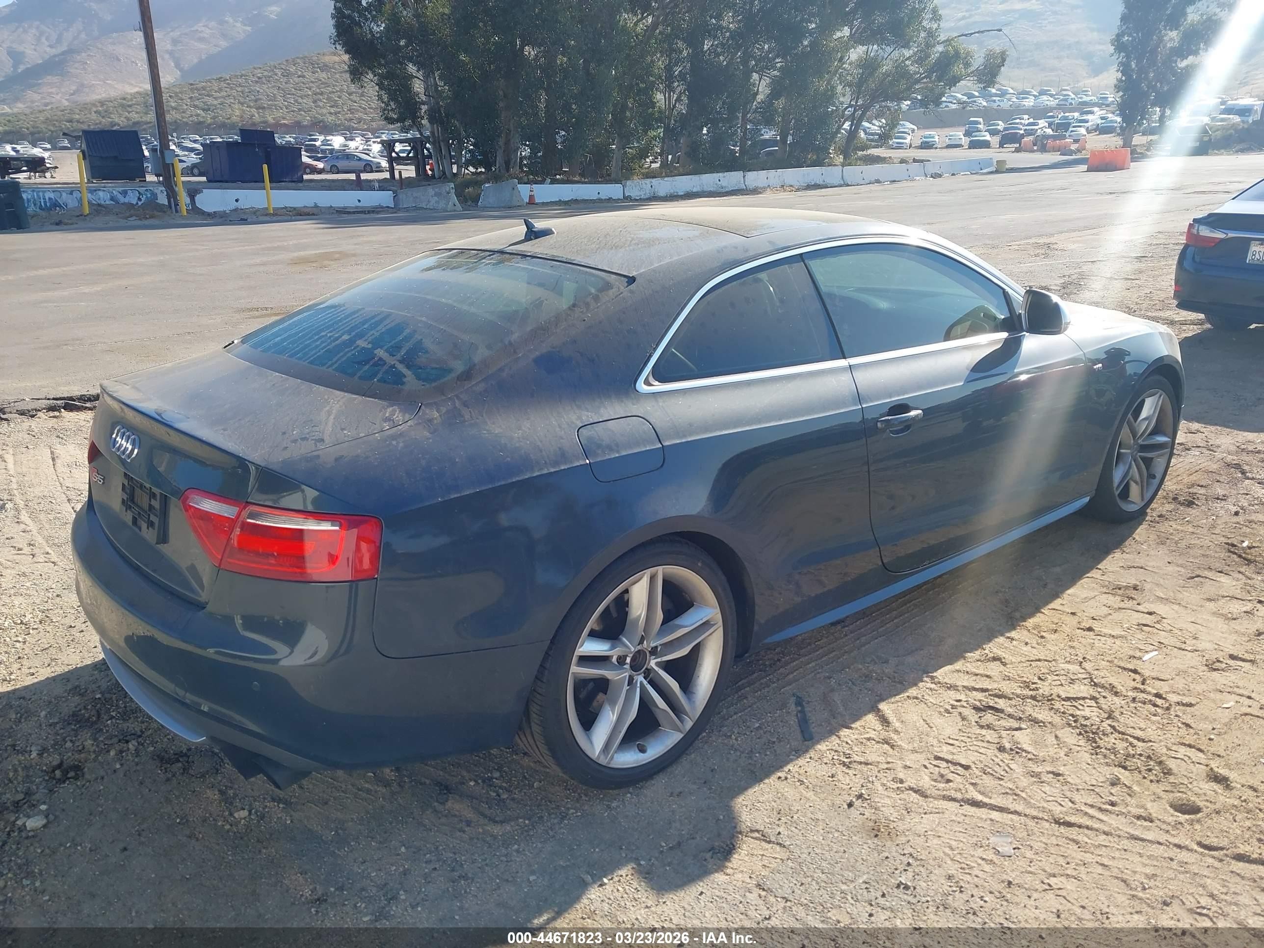 2008 Audi S5 4.2l Gray vin: WAURV78T08A009784