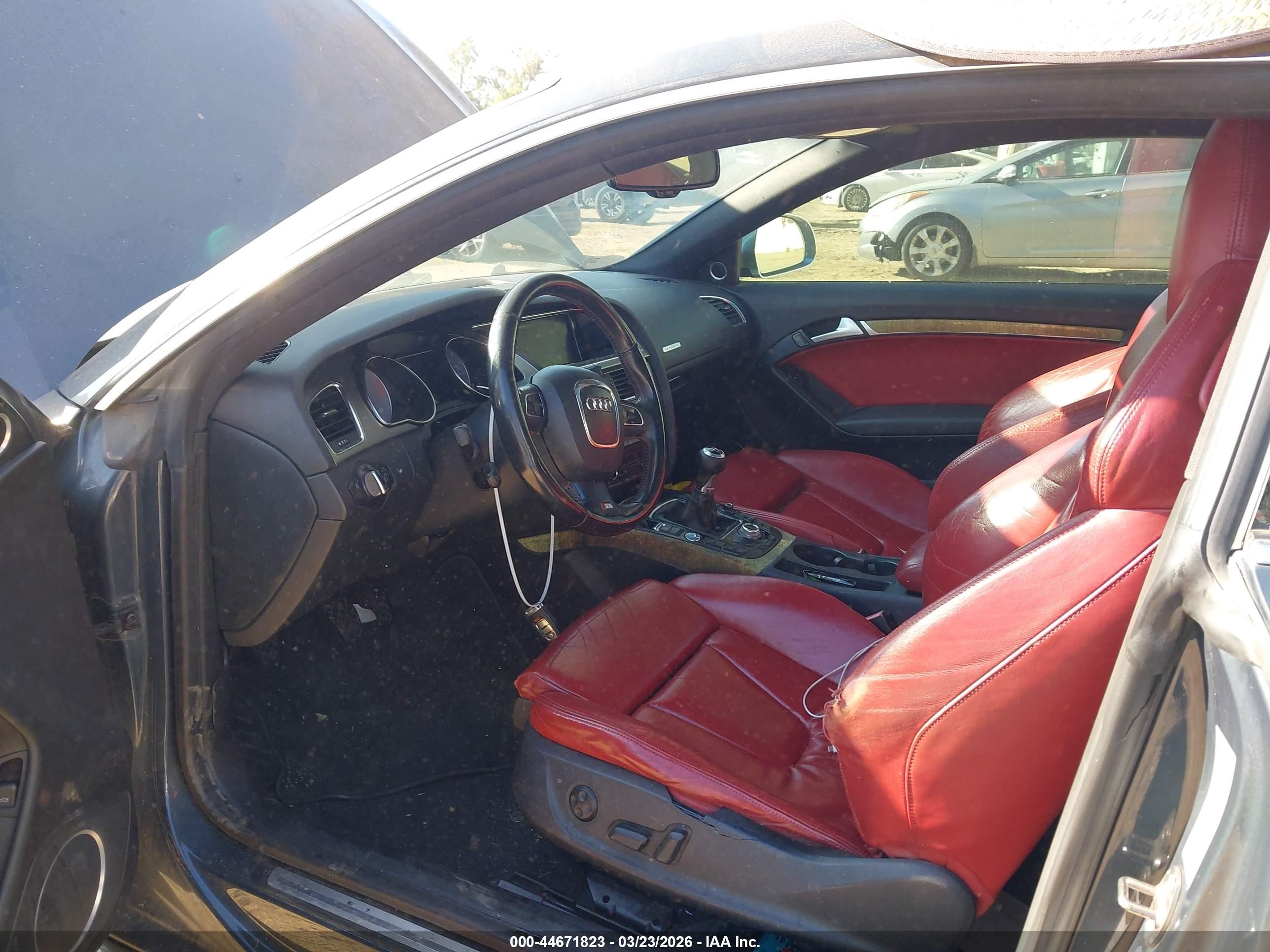2008 Audi S5 4.2l Gray vin: WAURV78T08A009784