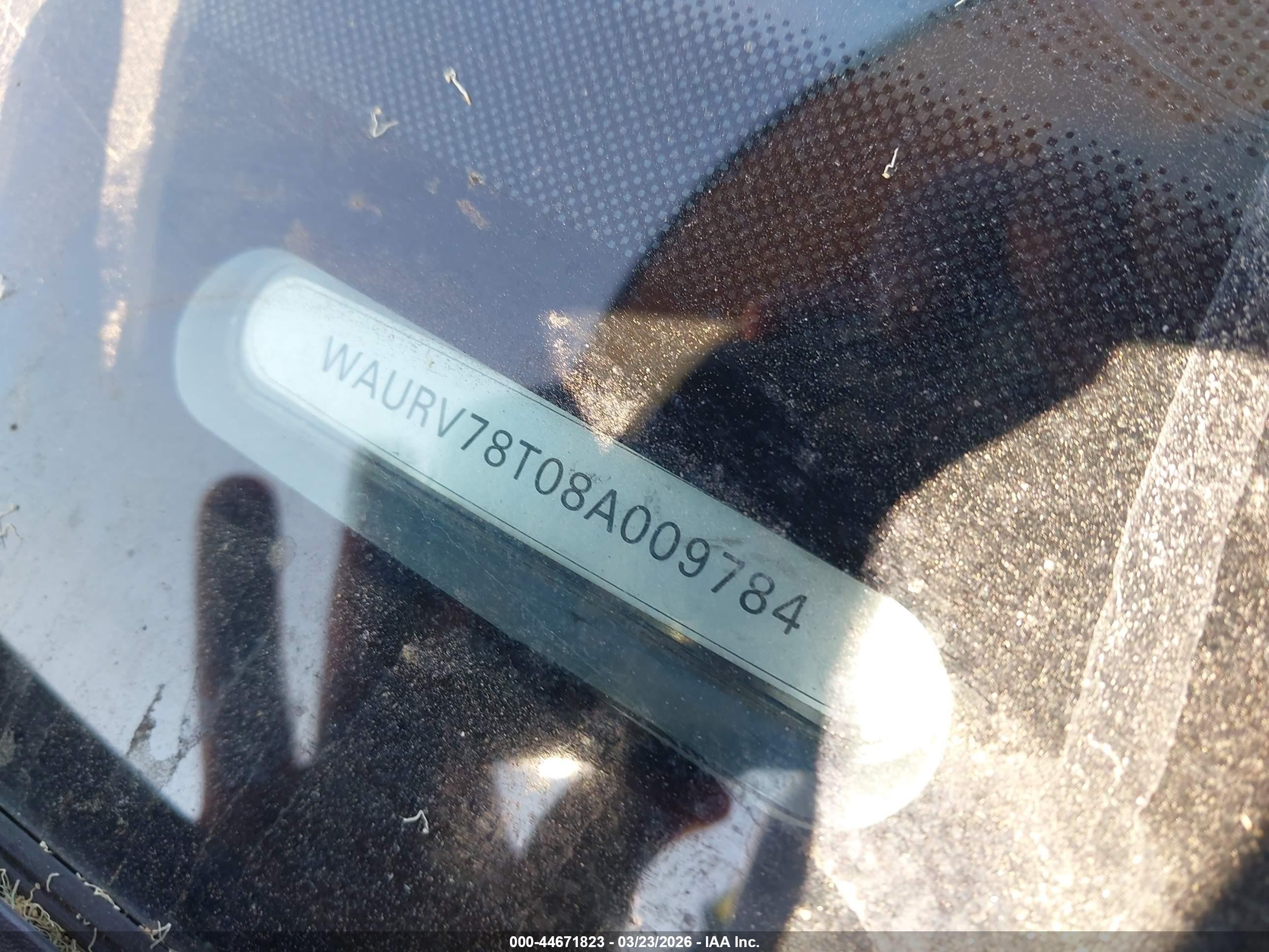 2008 Audi S5 4.2l Gray vin: WAURV78T08A009784